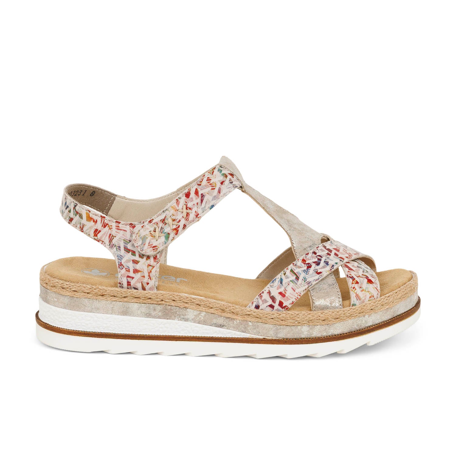 Sandales Femme RIEKER V7919 - RIMA Beige