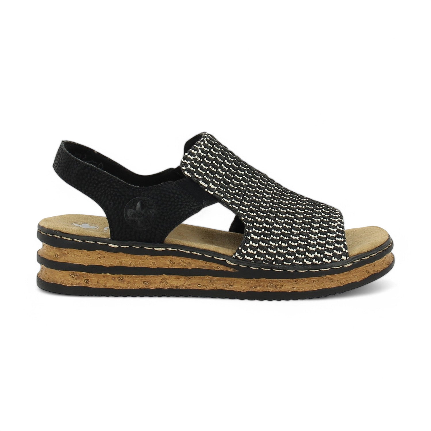 Sandales Femme RIEKER RITAL Noir