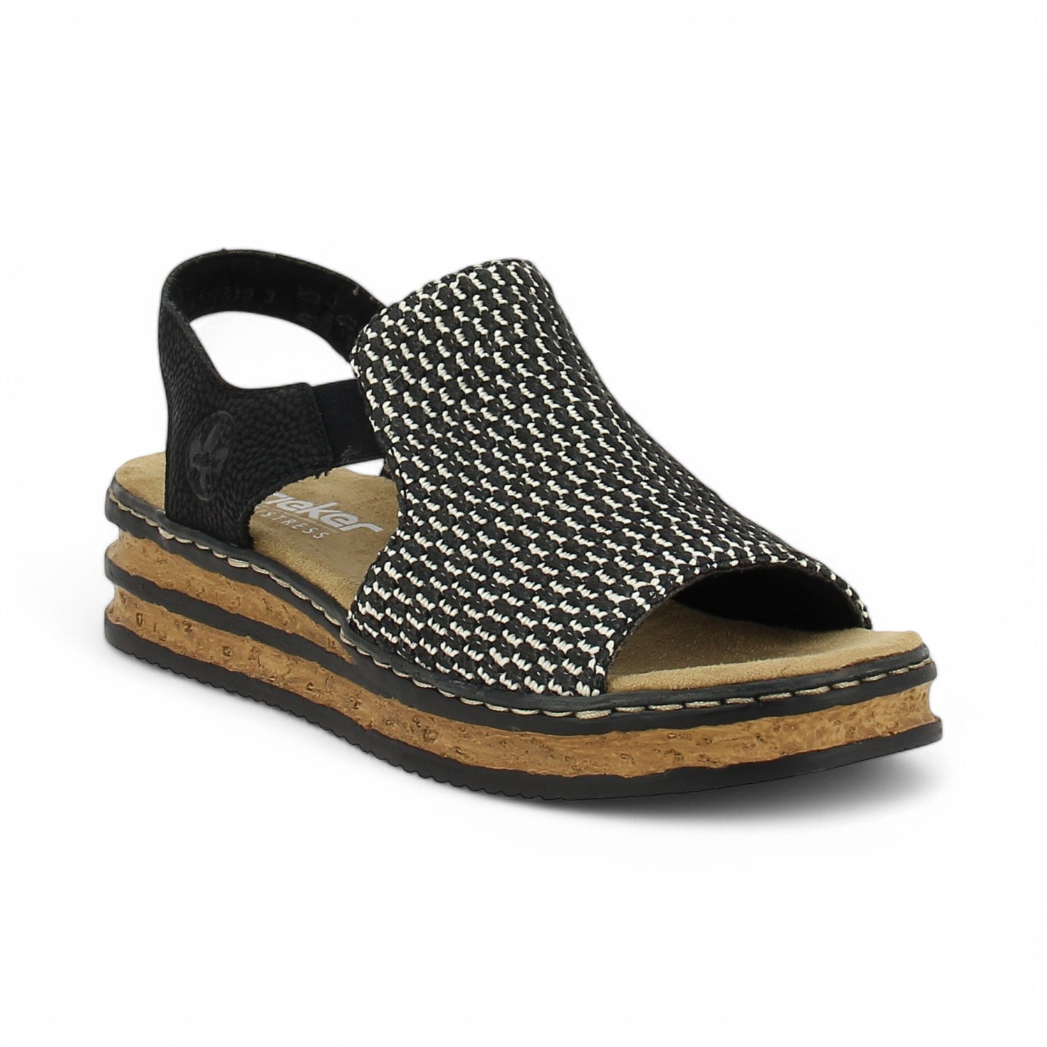Sandales Femme RIEKER RITAL Noir