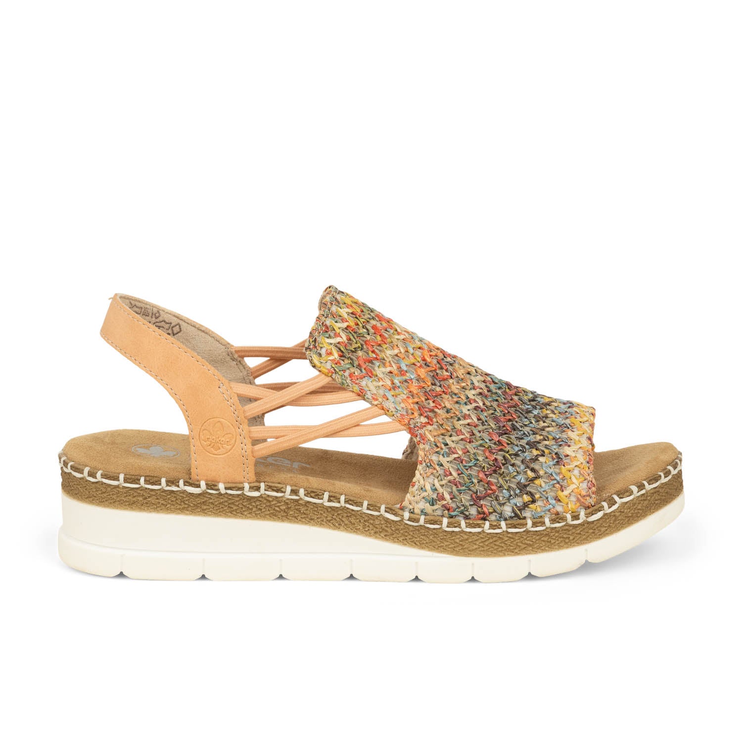 Sandales Femme RIEKER V1241 - RIVA Multicolore