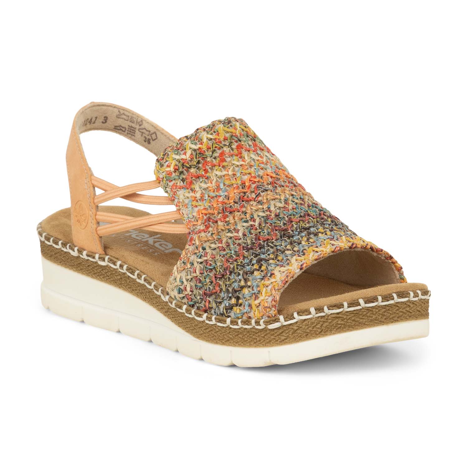 Sandales Femme RIEKER V1241 - RIVA Multicolore