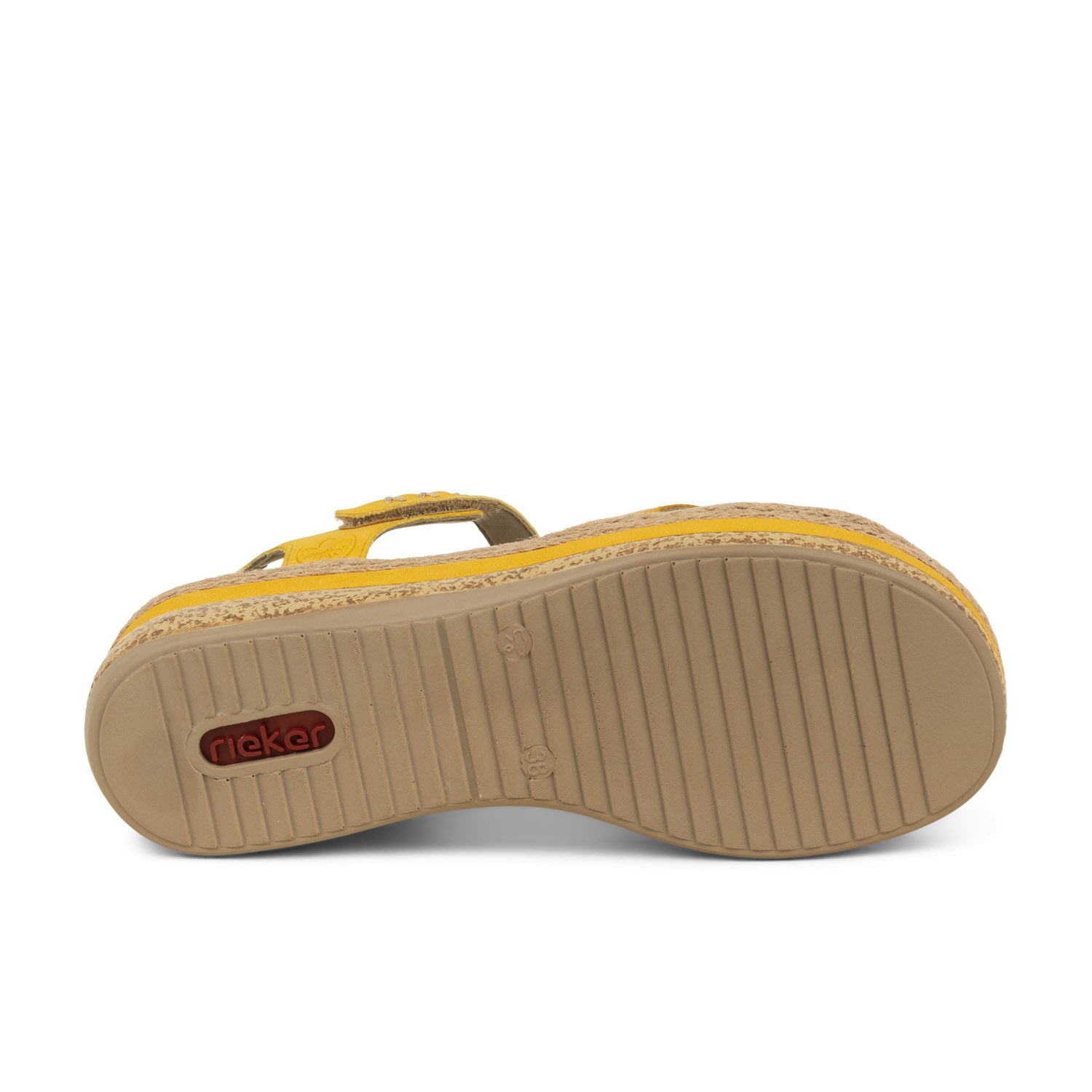 Sandales Femme RIEKER V0919 - RILYA Jaune