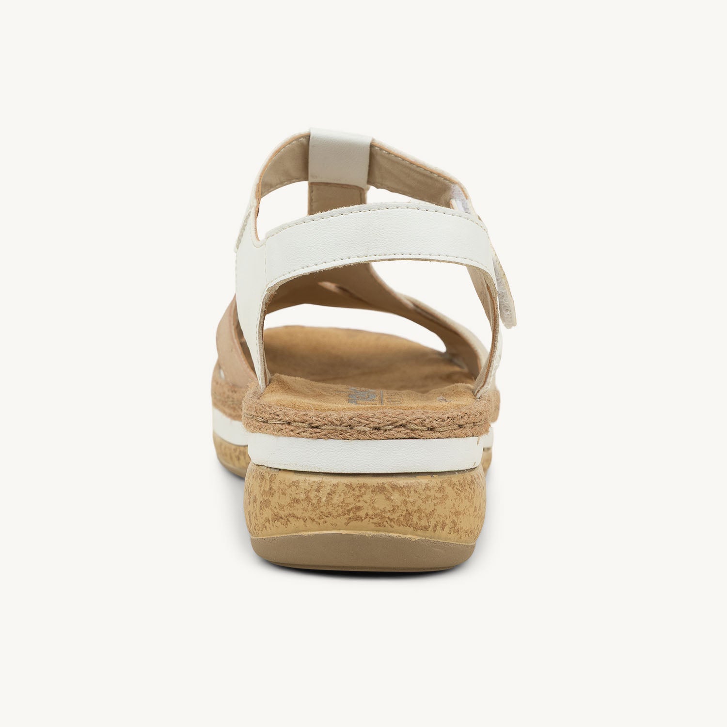 Sandales Femme RIEKER V0919 - RILYA Blanc