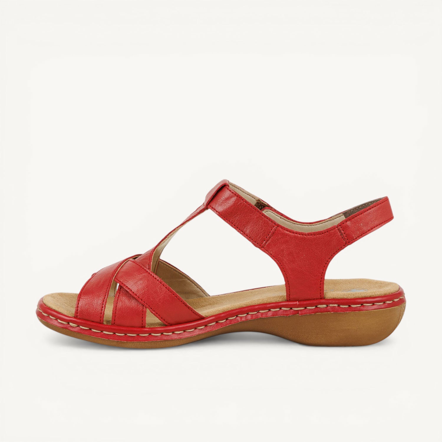 Sandales Femme RIEKER 65919 - RILU Rouge
