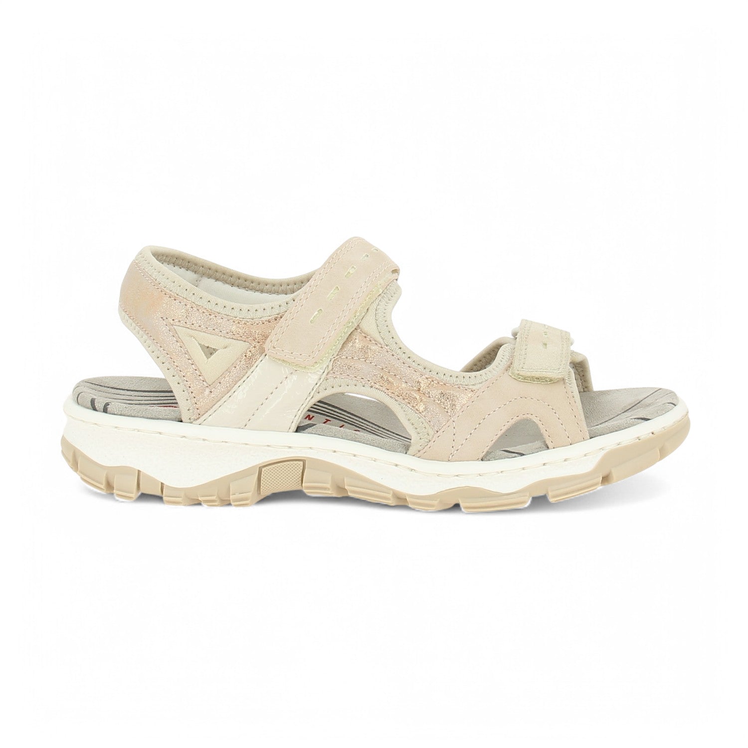 Sandales Femme RIEKER 68866 - RITE Beige