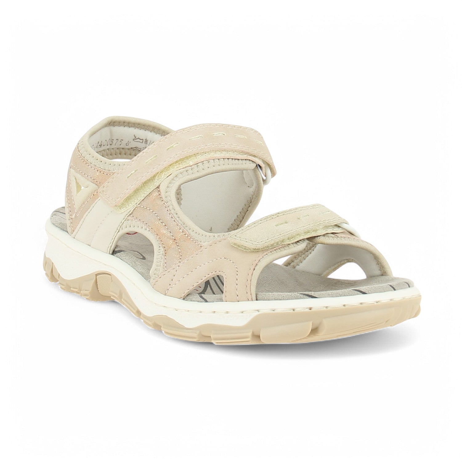 Sandales Femme RIEKER 68866 - RITE Beige