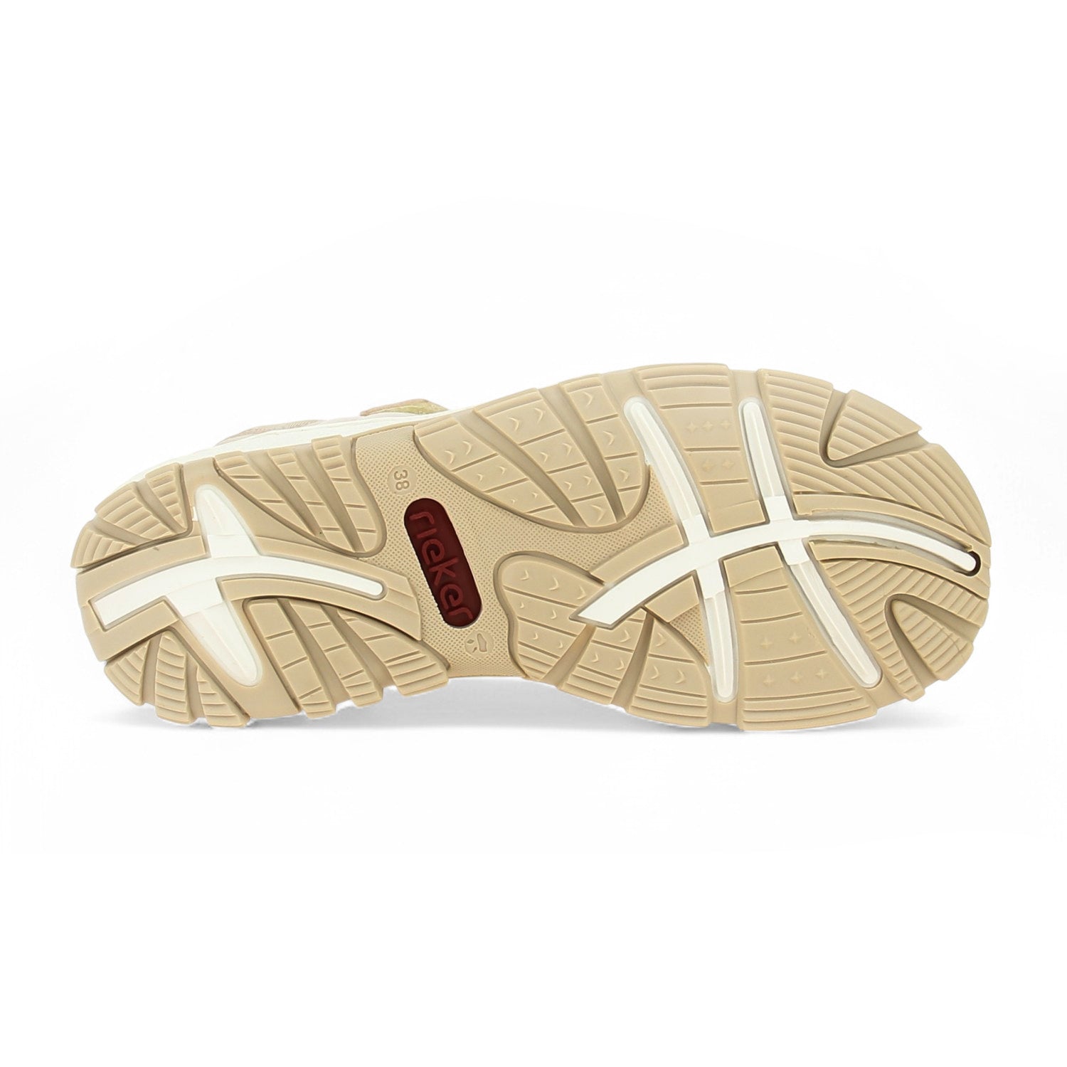 Sandales Femme RIEKER 68866 - RITE Beige
