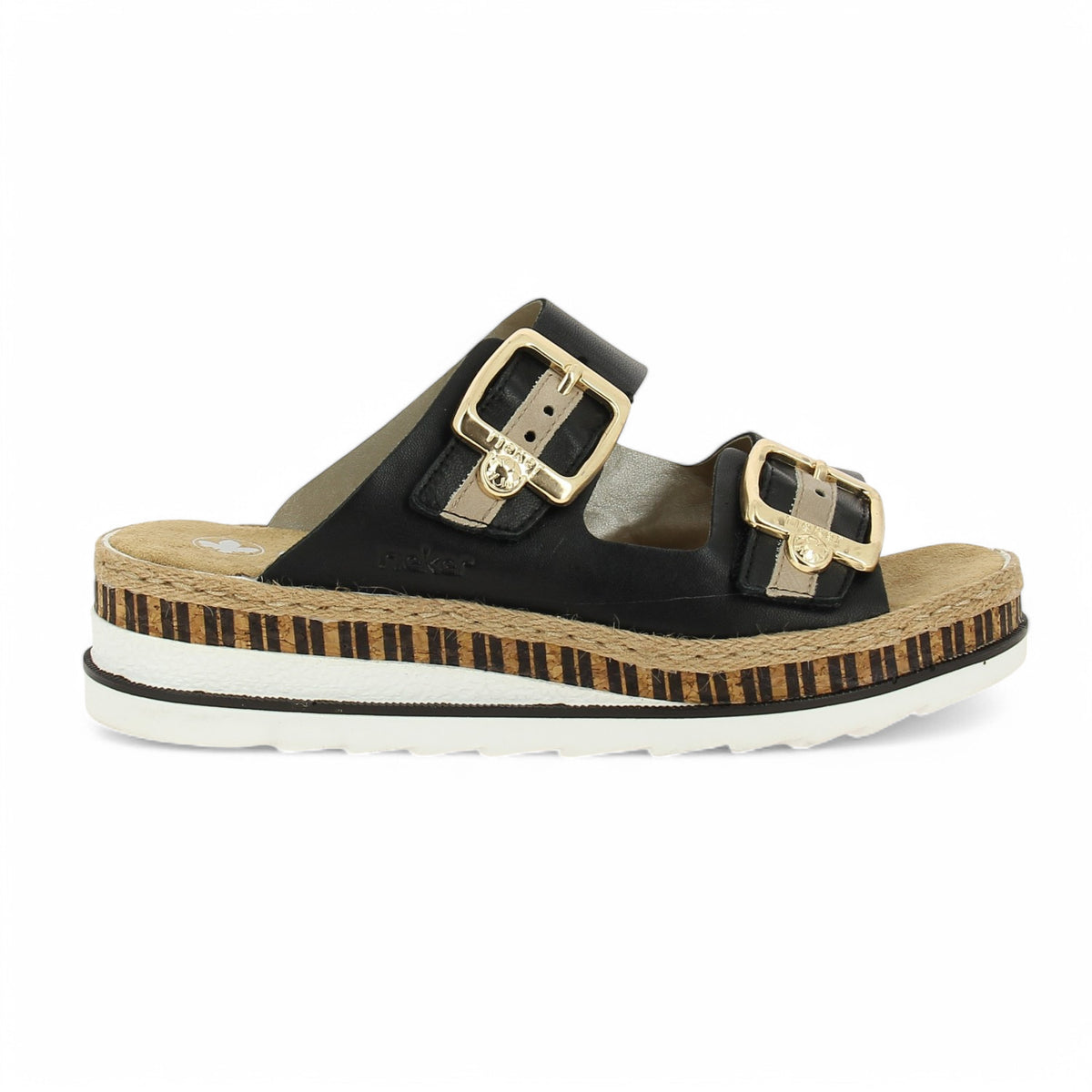 Mules Femme RIEKER RITA Noir
