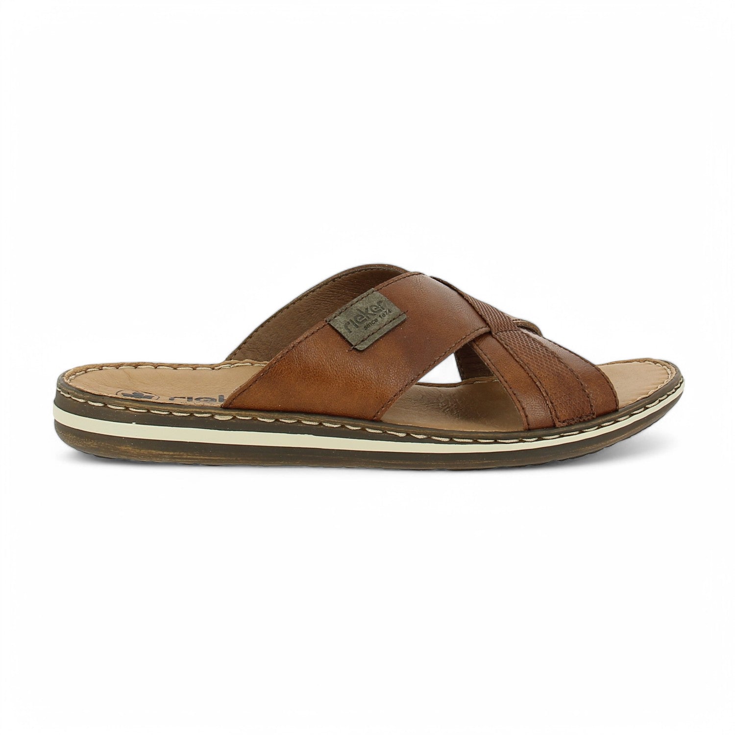 Sandales Homme RIEKER 21082 - RISTE Marron