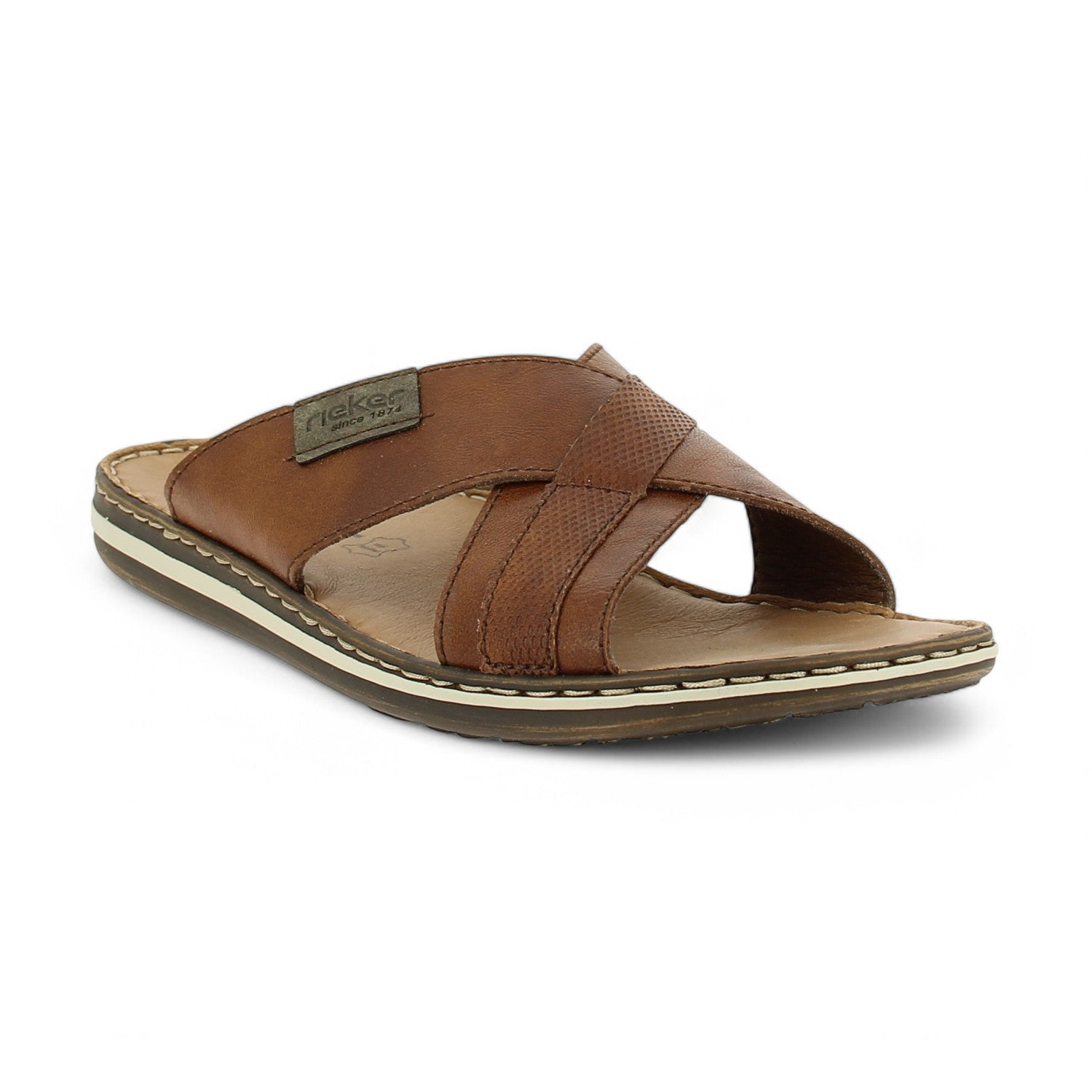 Sandales Homme RIEKER 21082 - RISTE Marron