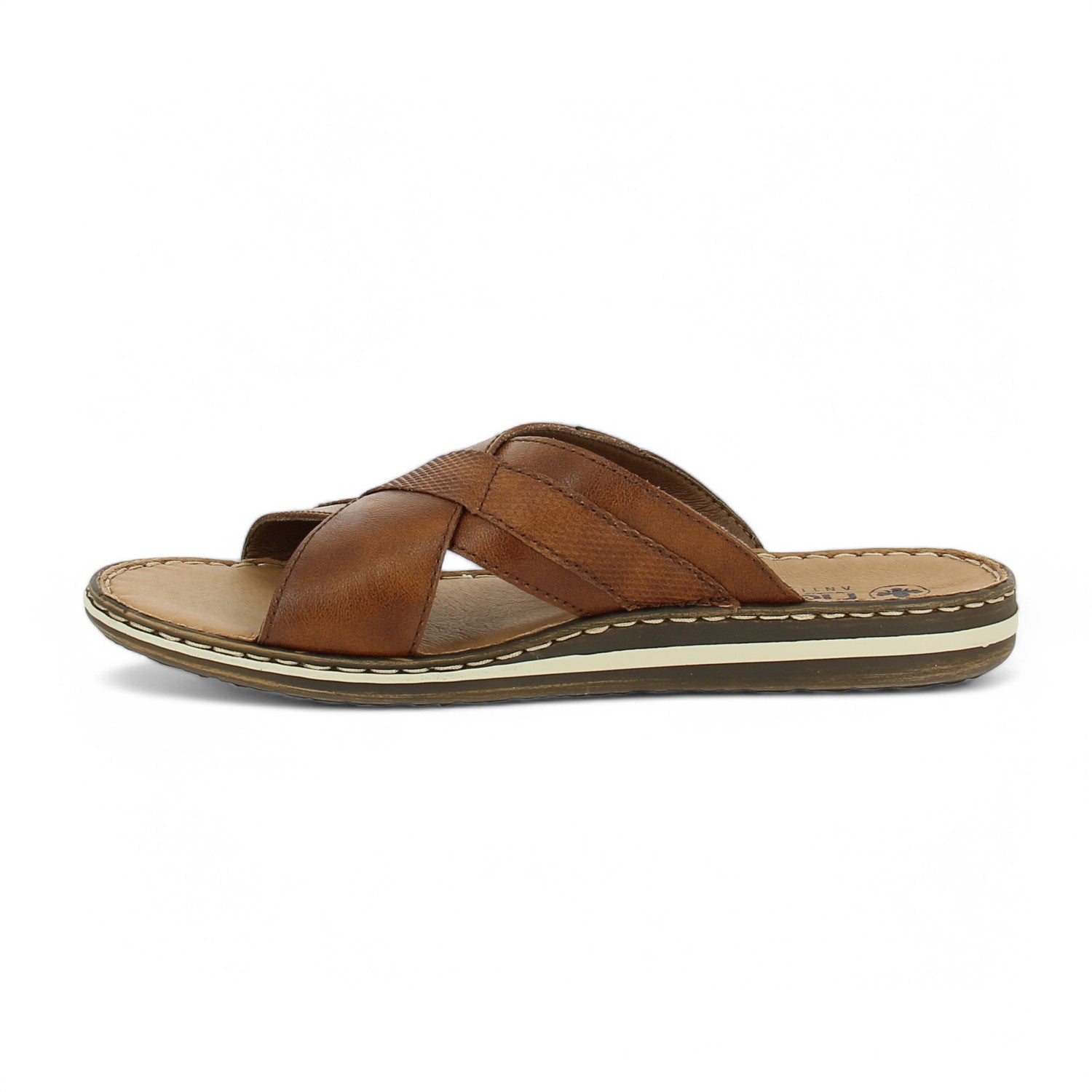 Sandales Homme RIEKER 21082 - RISTE Marron