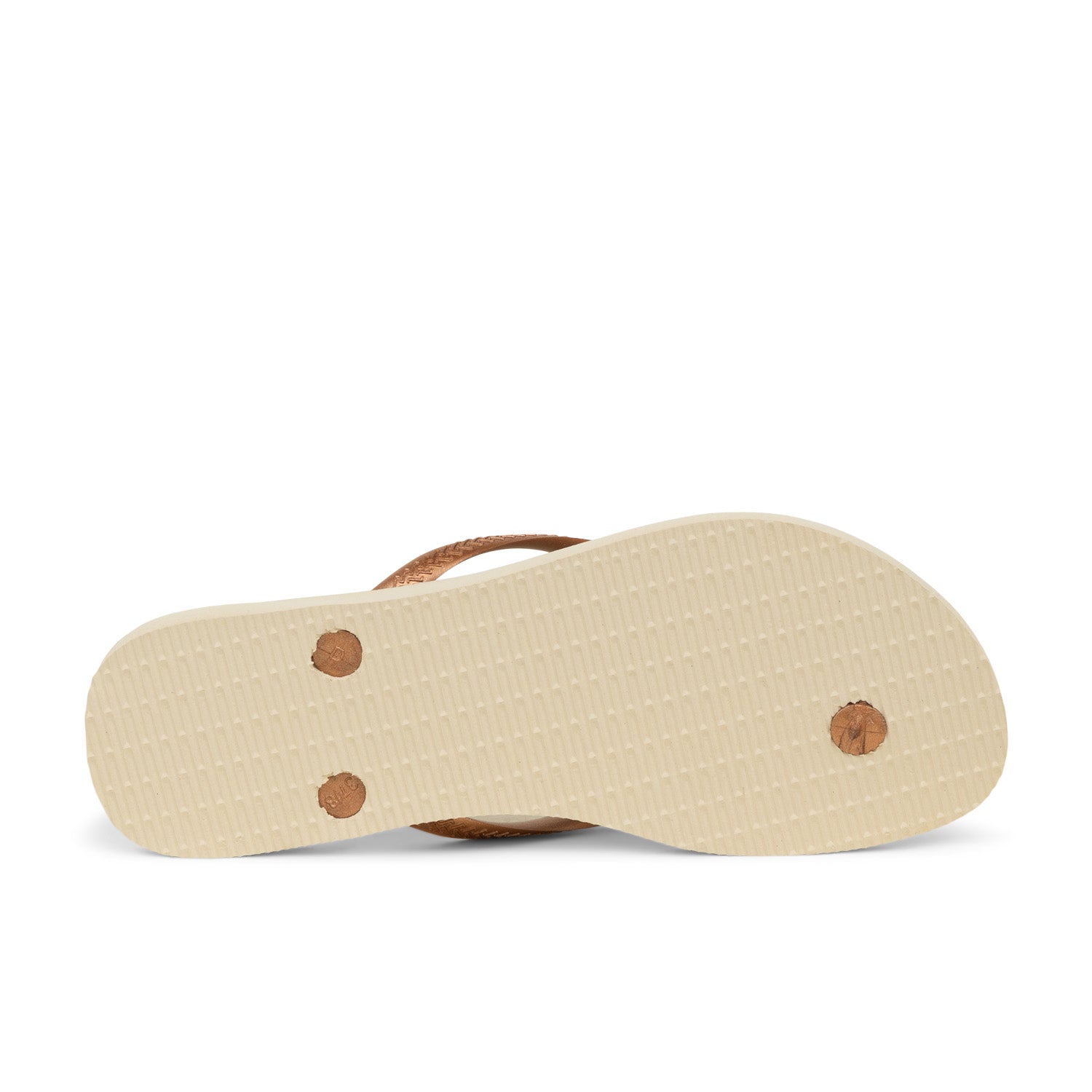 Tongs et crocs Femme HAVAIANAS SLIM PALLET GLOW Beige