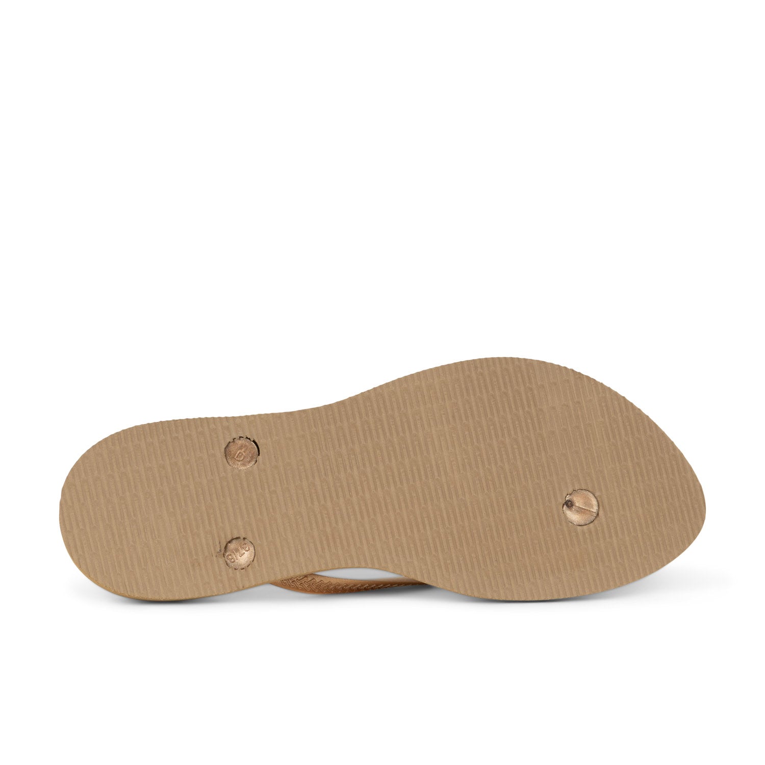 Tongs et crocs Femme HAVAIANAS SLIM POINT Beige