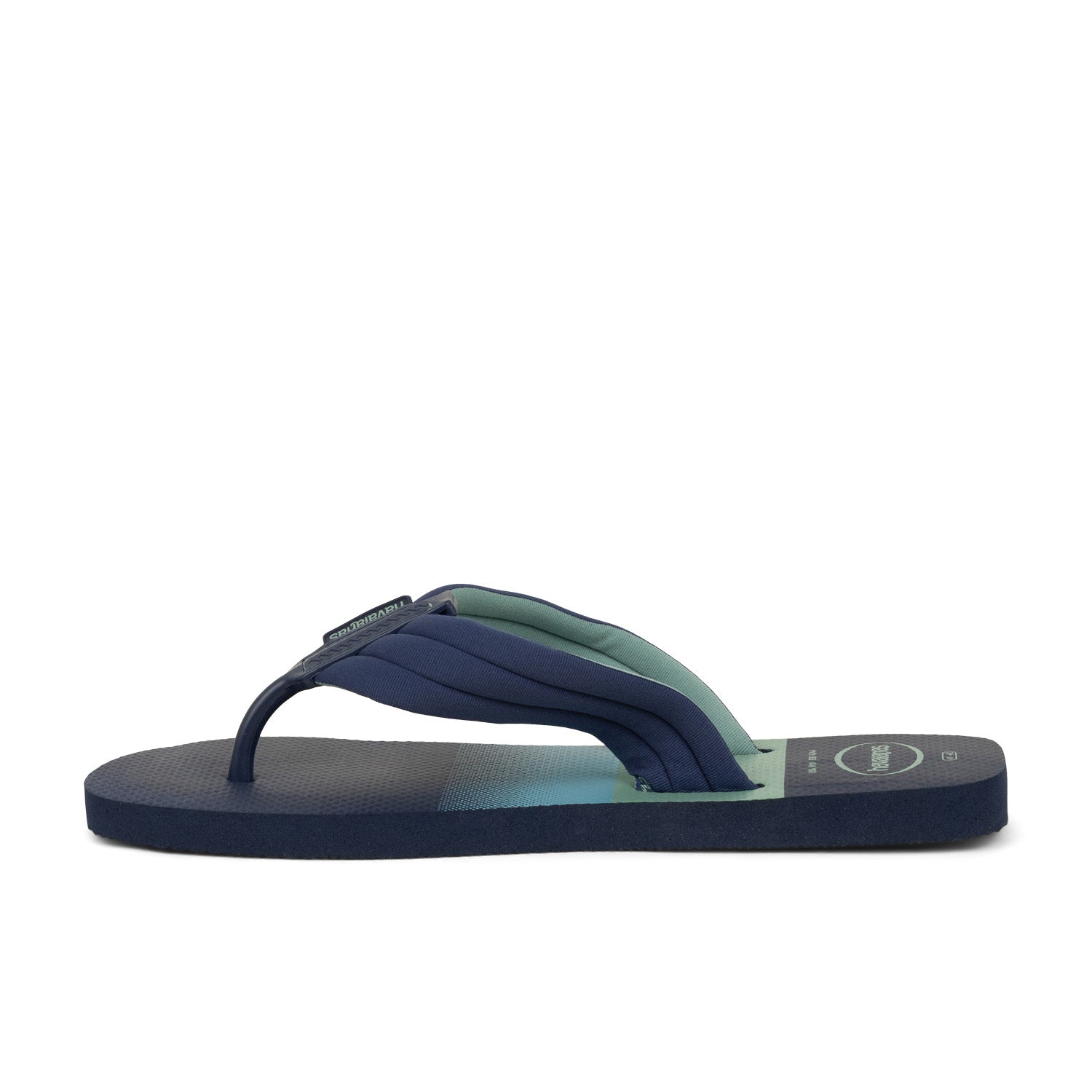 Tongs et Crocs Homme HAVAIANAS URBAN PRINT Bleu