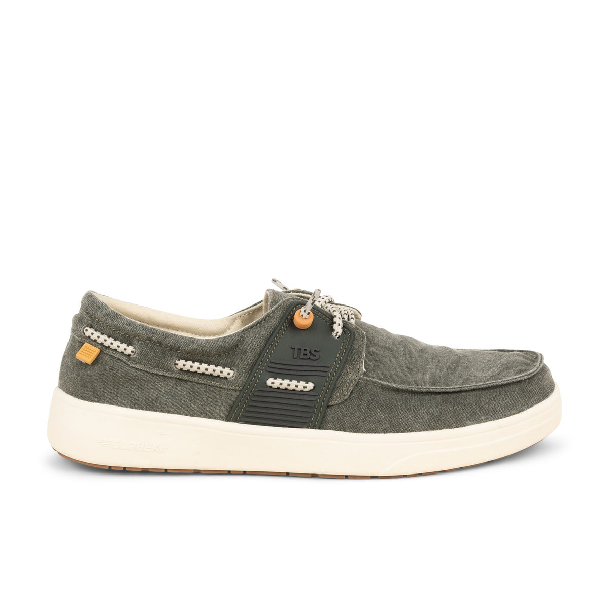 Chaussures bateau Homme TBS GEOBOAT Kaki