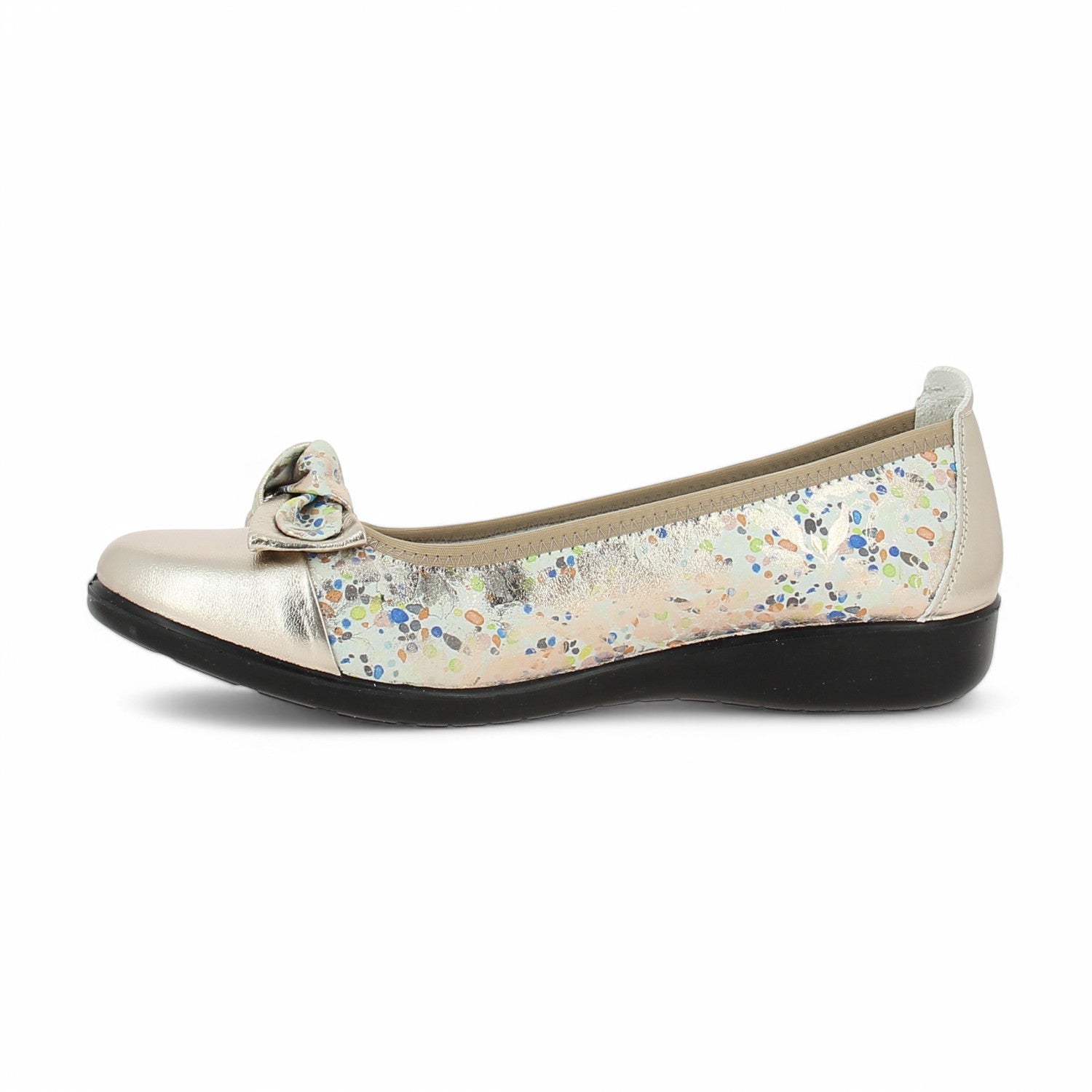 Ballerines et babies Femme INFINI CAMELIA Or/Bronze