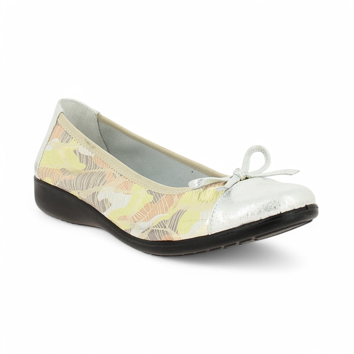 Ballerines et babies Femme INFINI TOURNI Argent