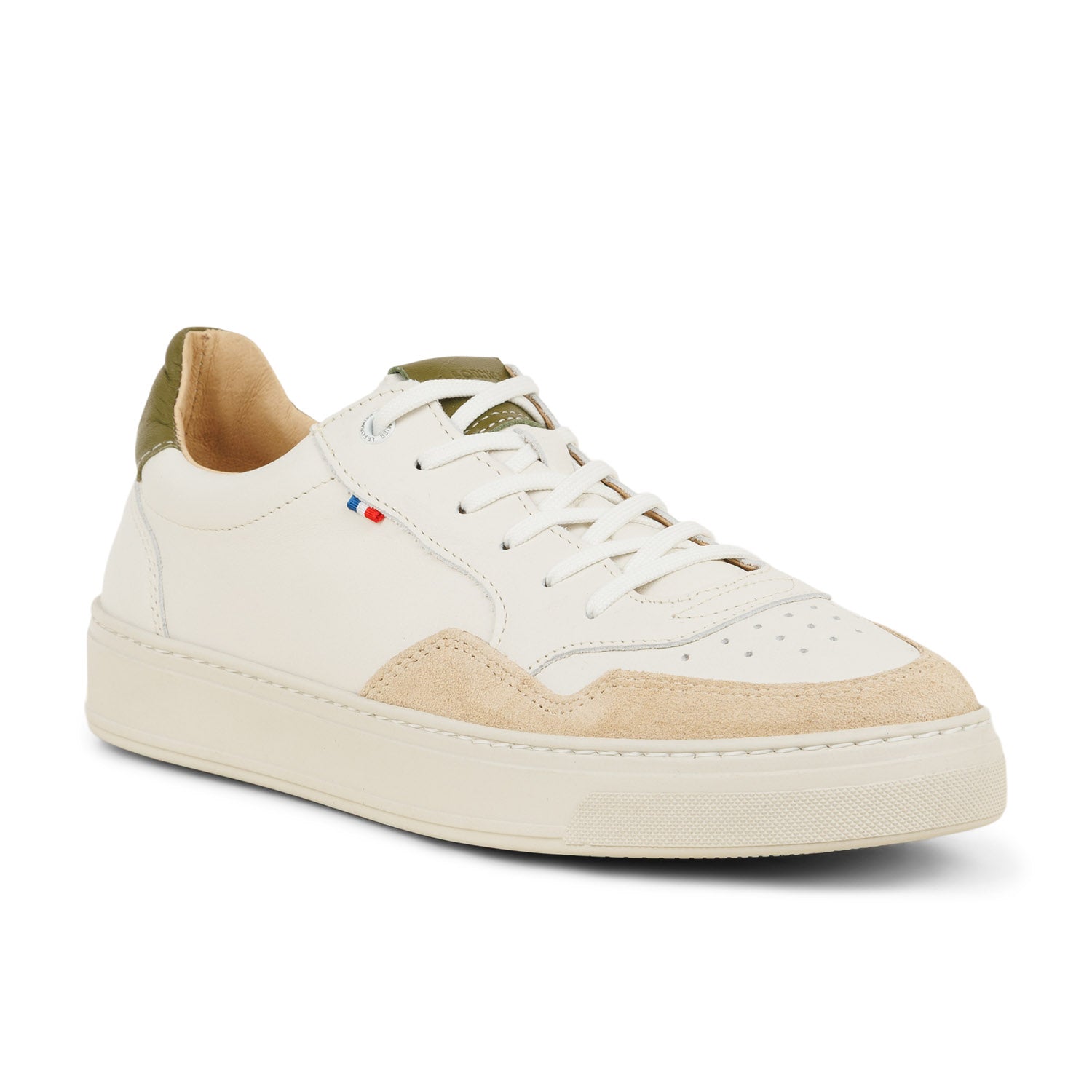 Baskets Homme LE FORMIER BROCARD Blanc