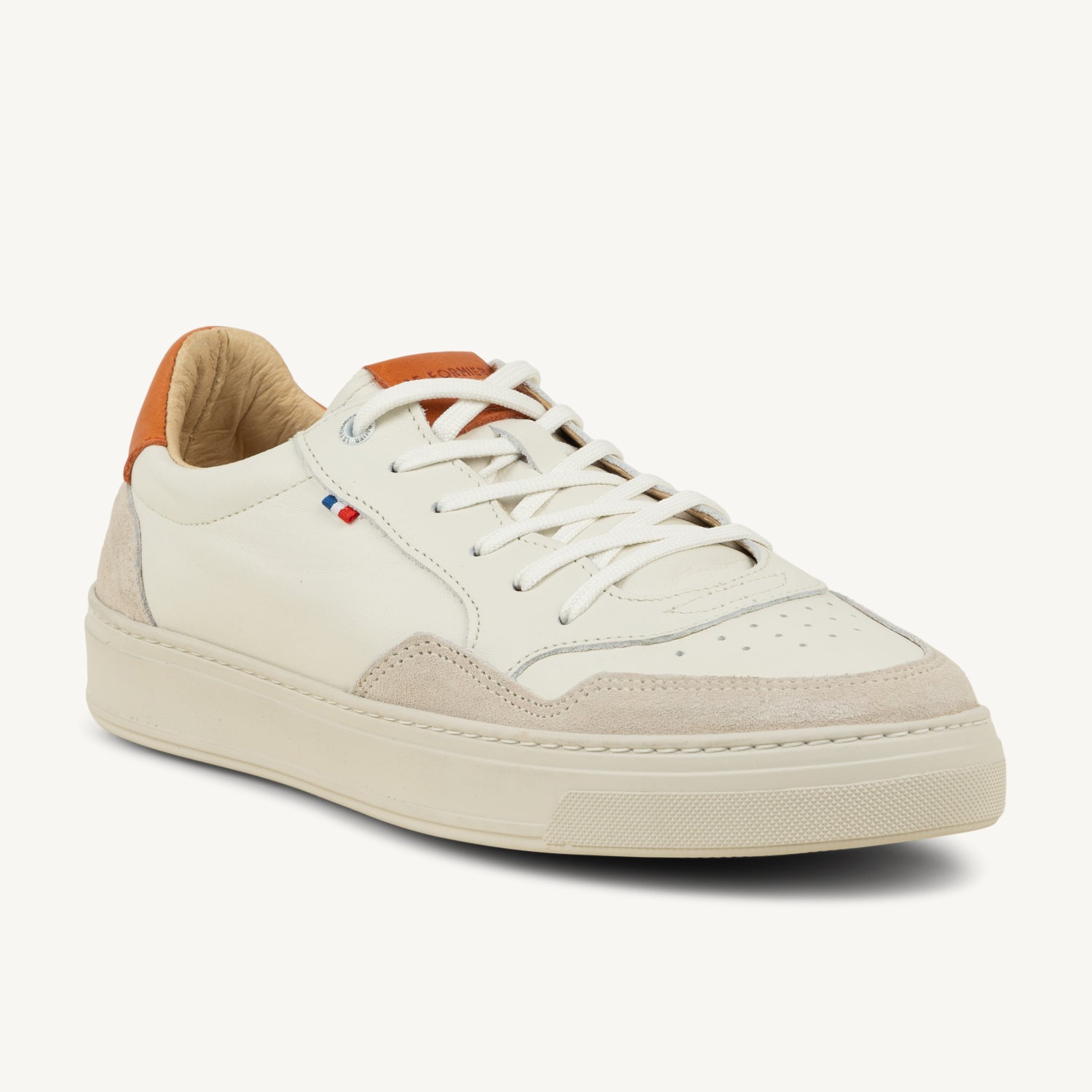 Baskets Homme LE FORMIER BROCARD Beige