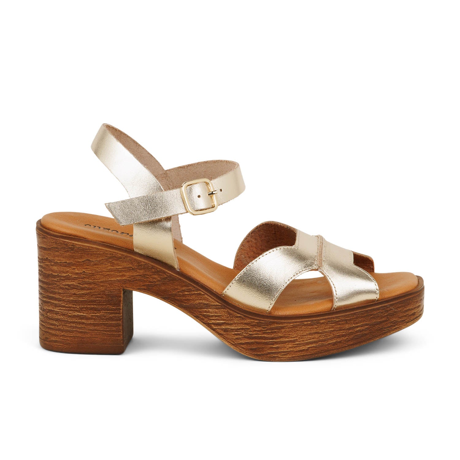 Sandales Femme ENZO VERSINI KALILI Or/Bronze