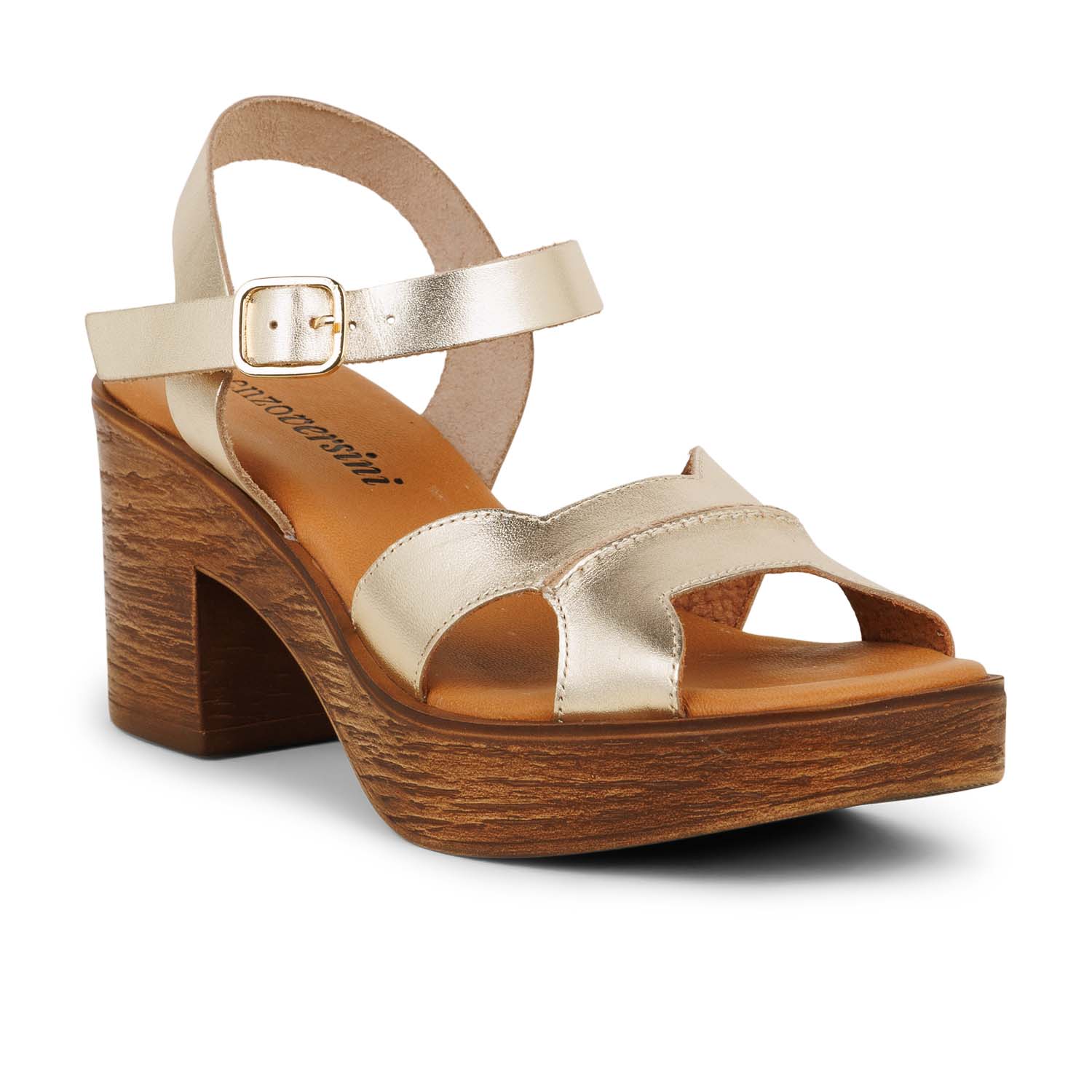 Sandales Femme ENZO VERSINI KALILI Or/Bronze