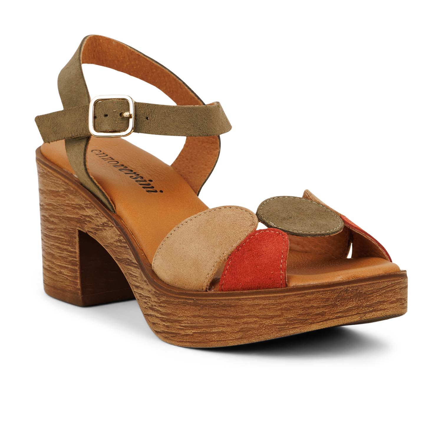 Sandales Femme ENZO VERSINI KALINO Vert