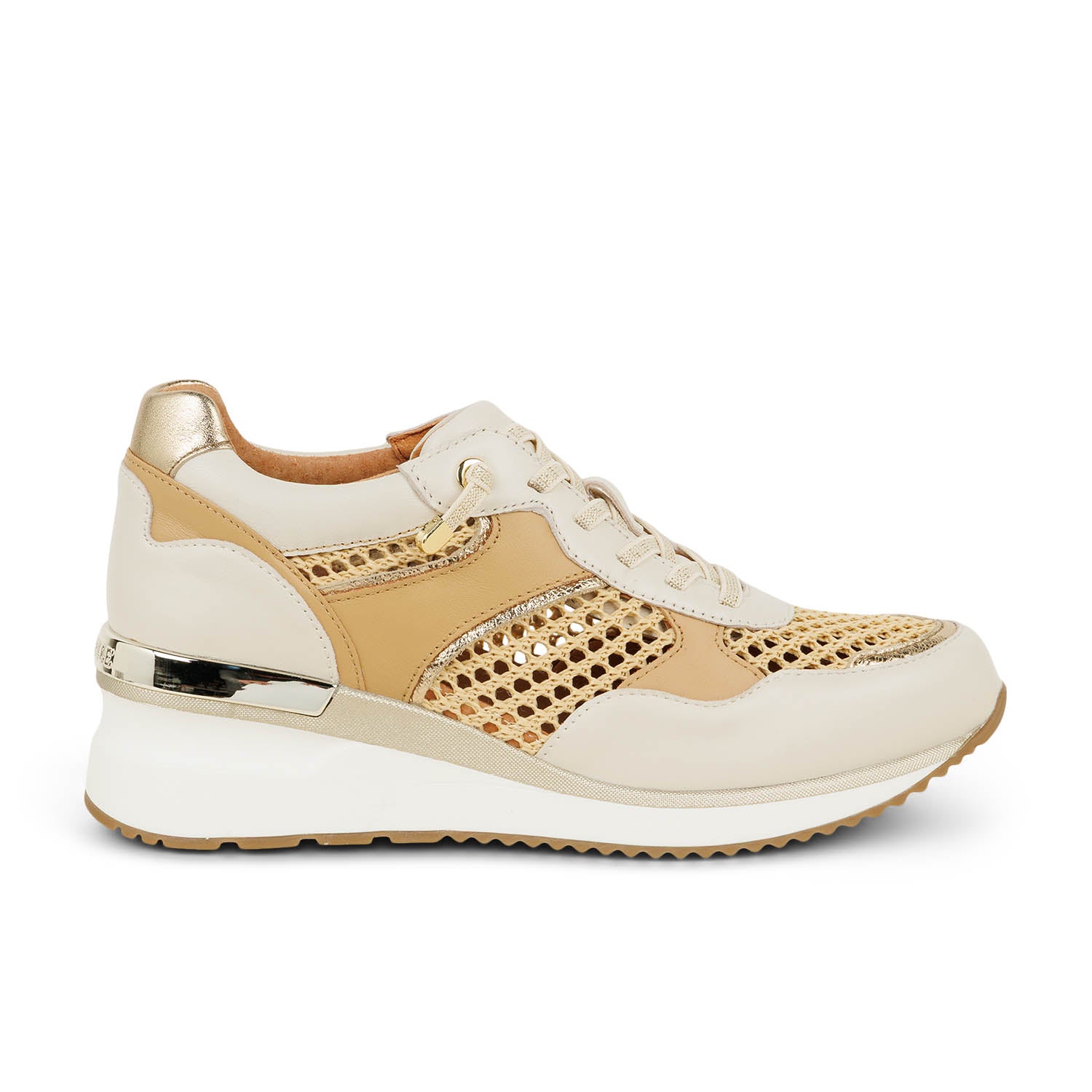 Baskets Femme MAM'ZELLE VISIO Beige