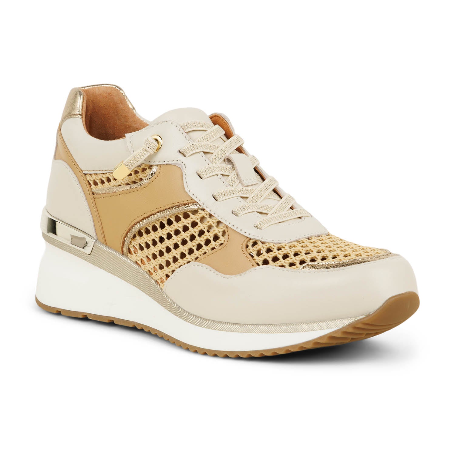 Baskets Femme MAM'ZELLE VISIO Beige