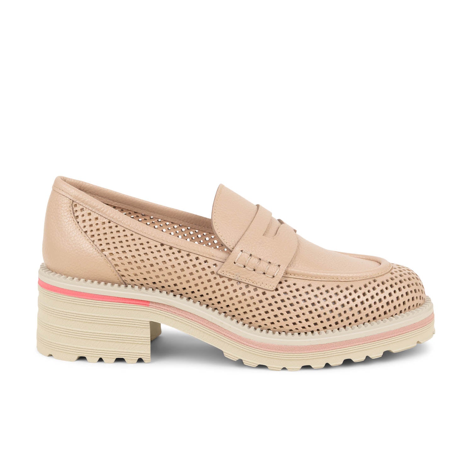 Mocassins Femme PERTINI PERTIPINK Rose