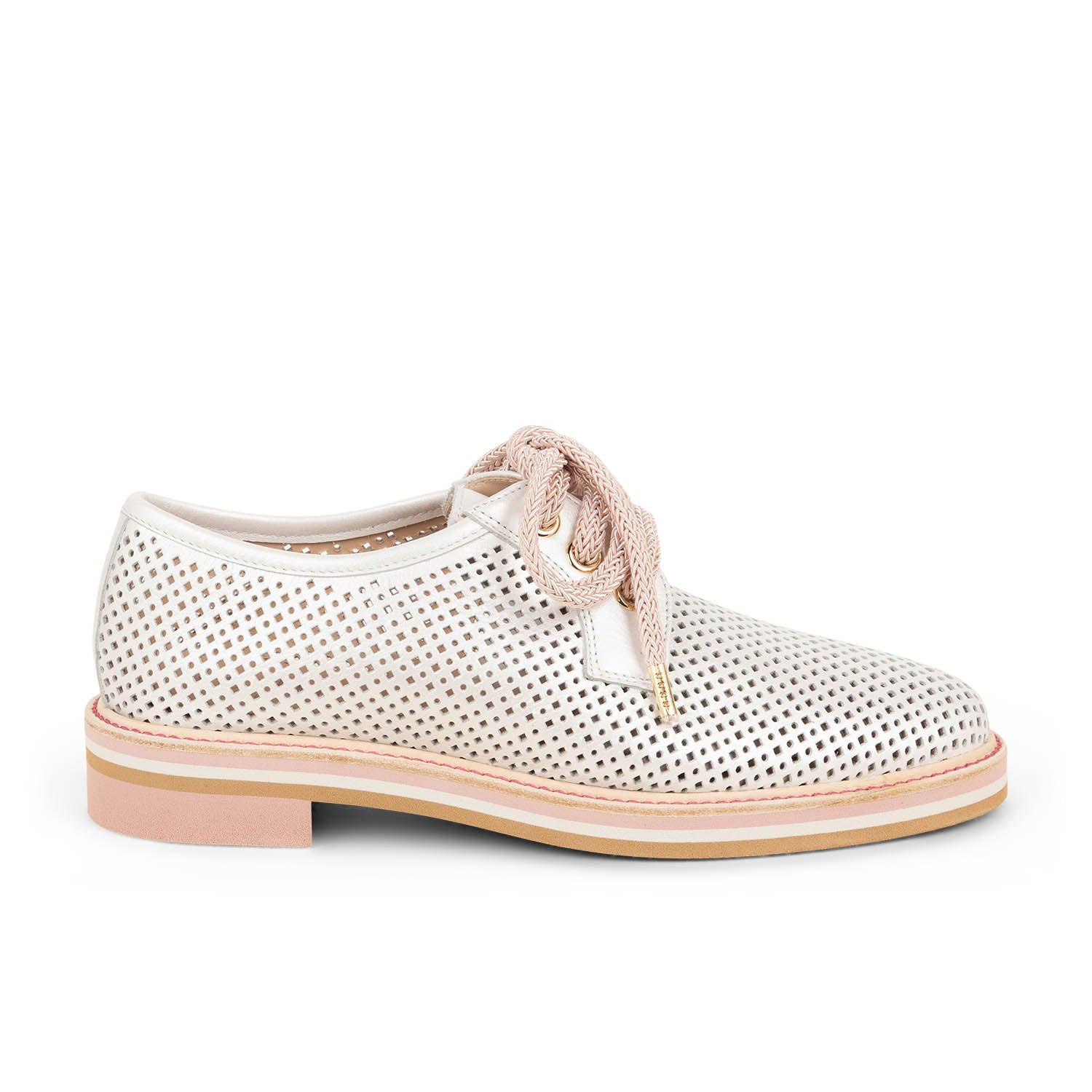 Derbies Femme PERTINI PERTIGLACE Blanc