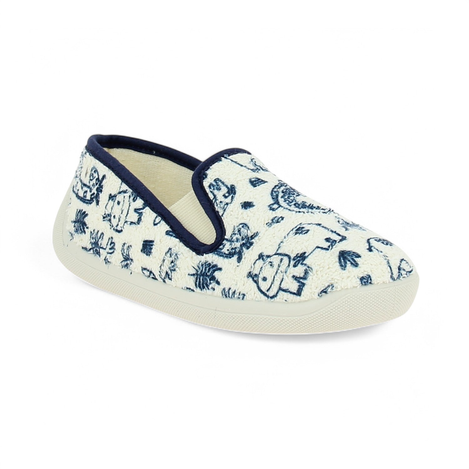 Chaussons Enfant BOSSI GENTIL Bleu