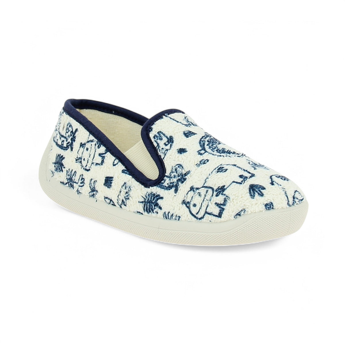 Chaussons Enfant BOSSI GENTIL Bleu