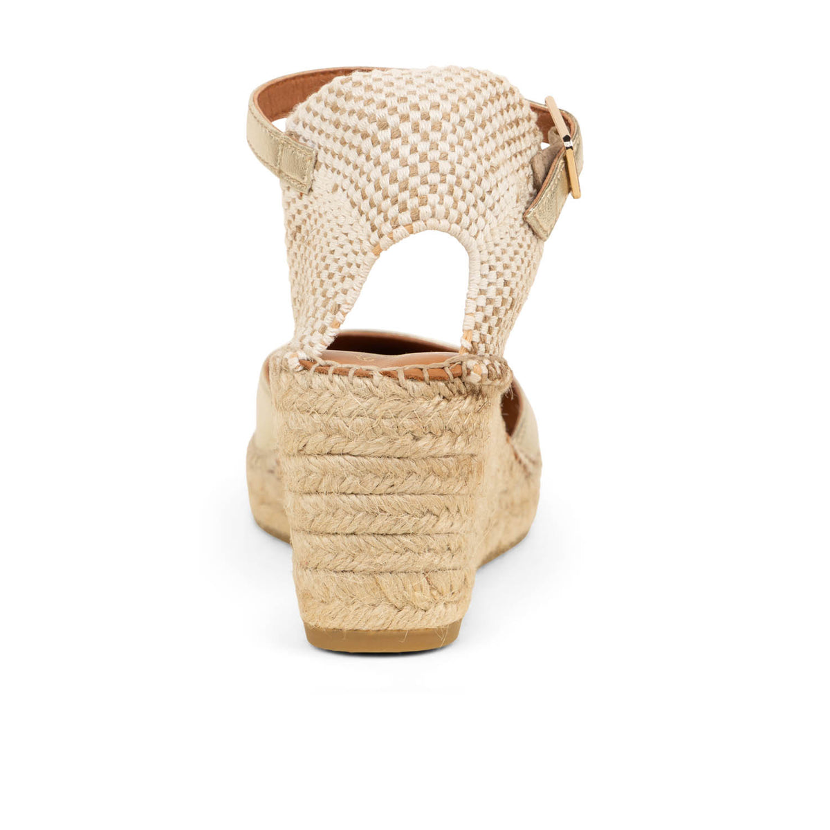 Espadrilles Femme LA MAISON DE L'ESPADRILLE CAPRA Or/Bronze