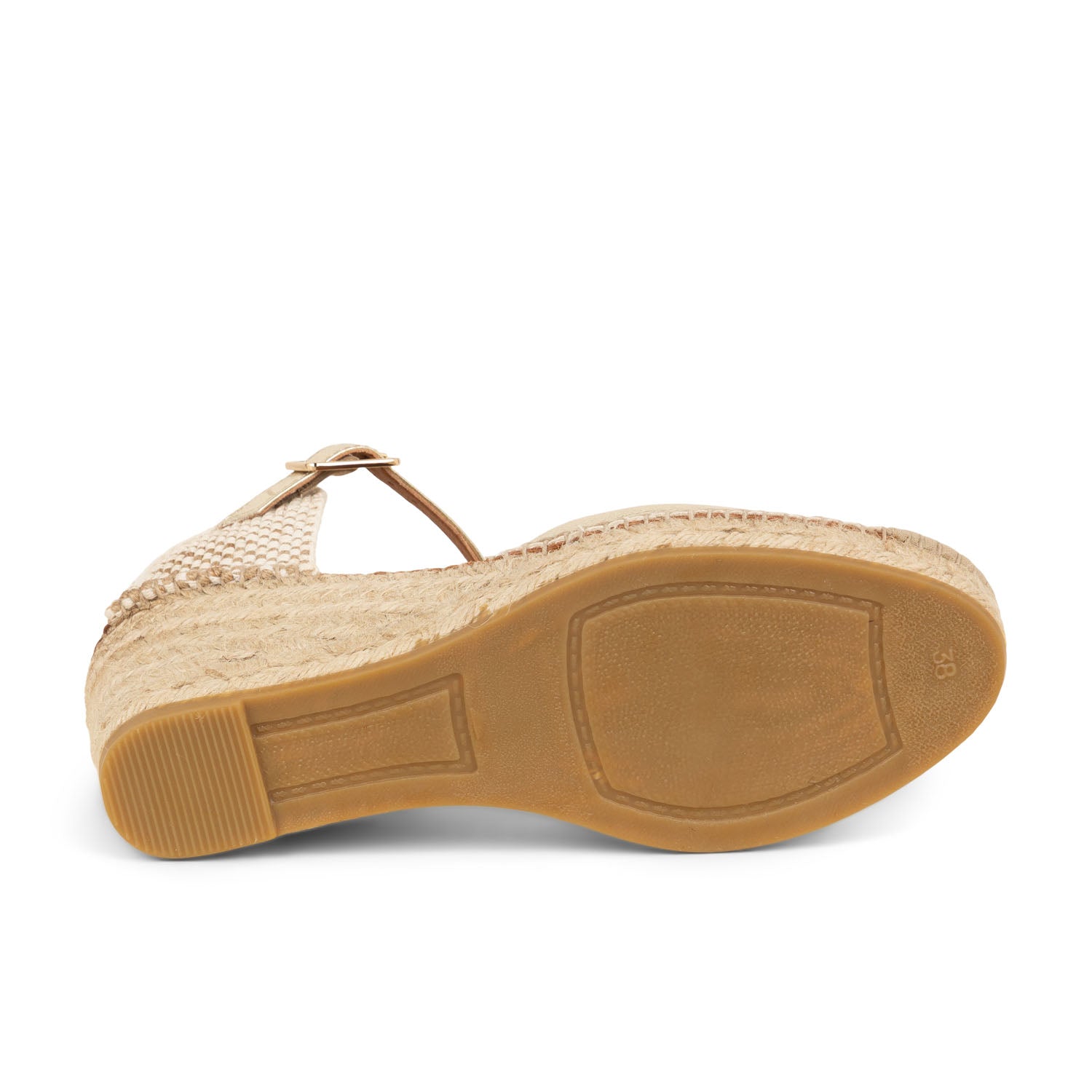 Espadrilles Femme LA MAISON DE L'ESPADRILLE CAPRA Or/Bronze