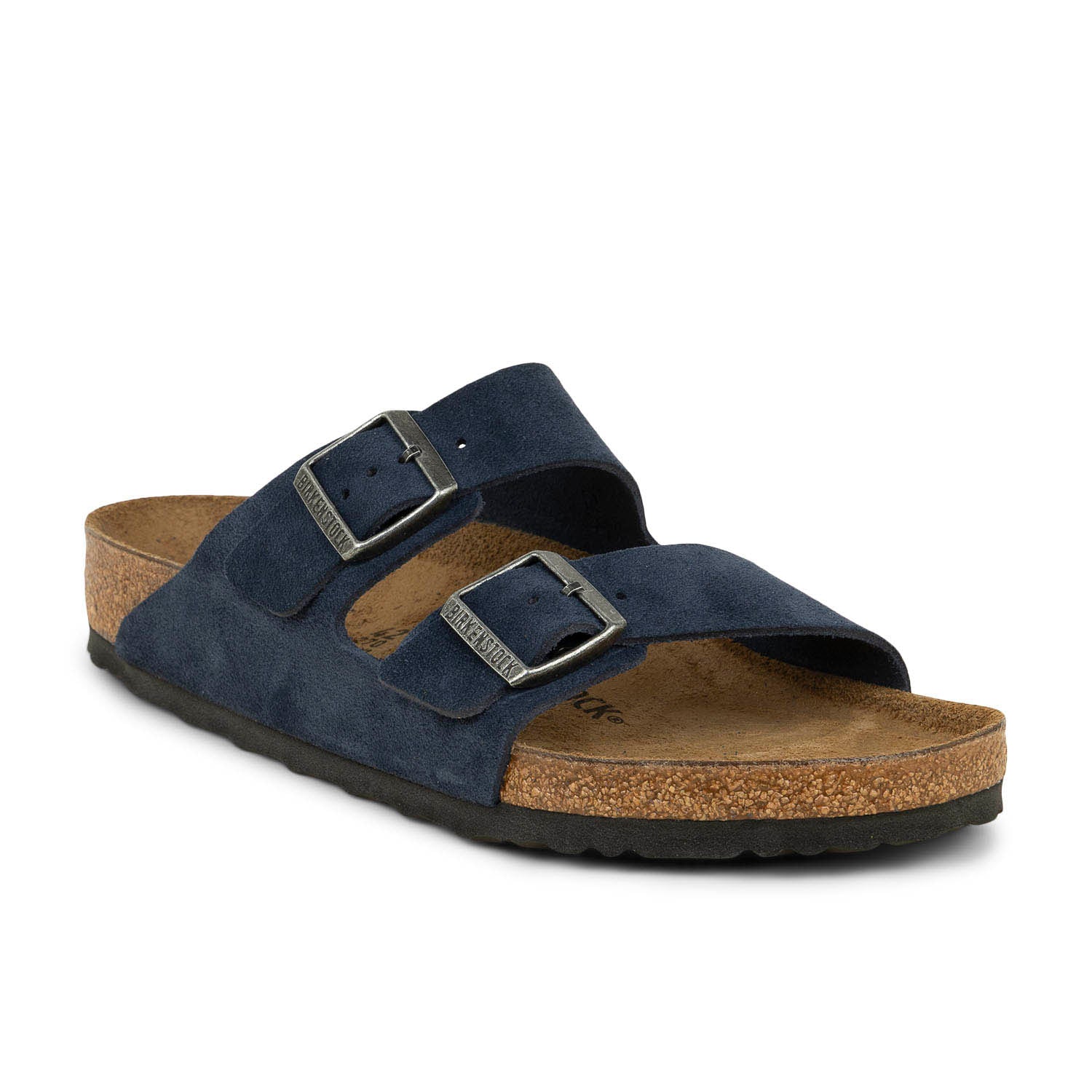 Sandales Homme BIRKENSTOCK ARIZONA SUEDE Bleu