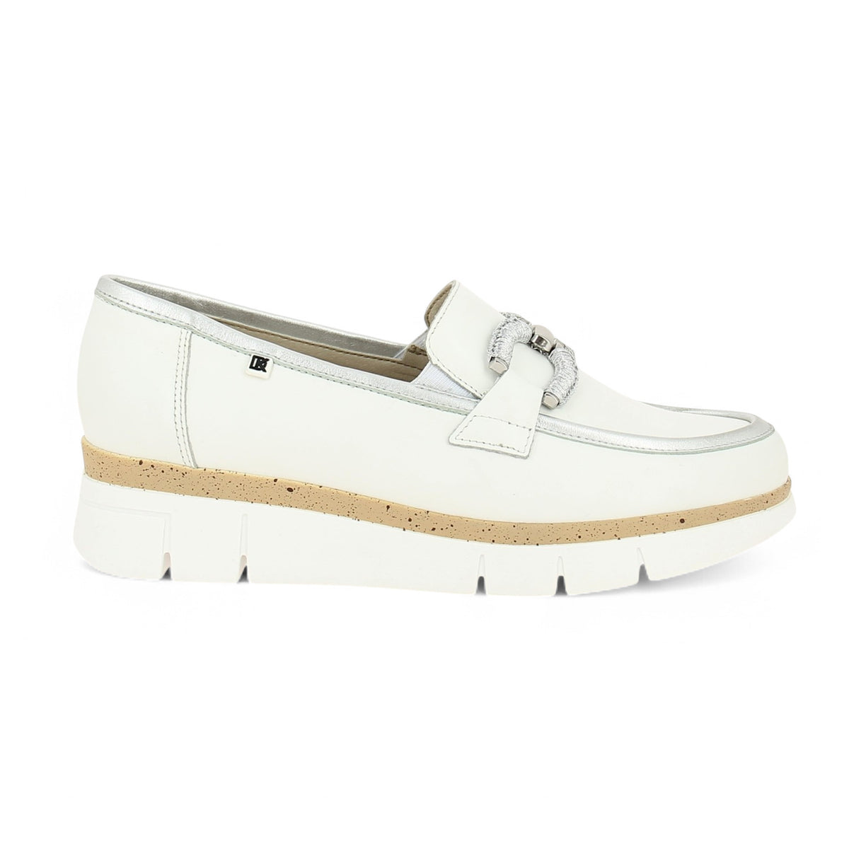 Mocassins Femme FLUCHOS DOMAL Blanc