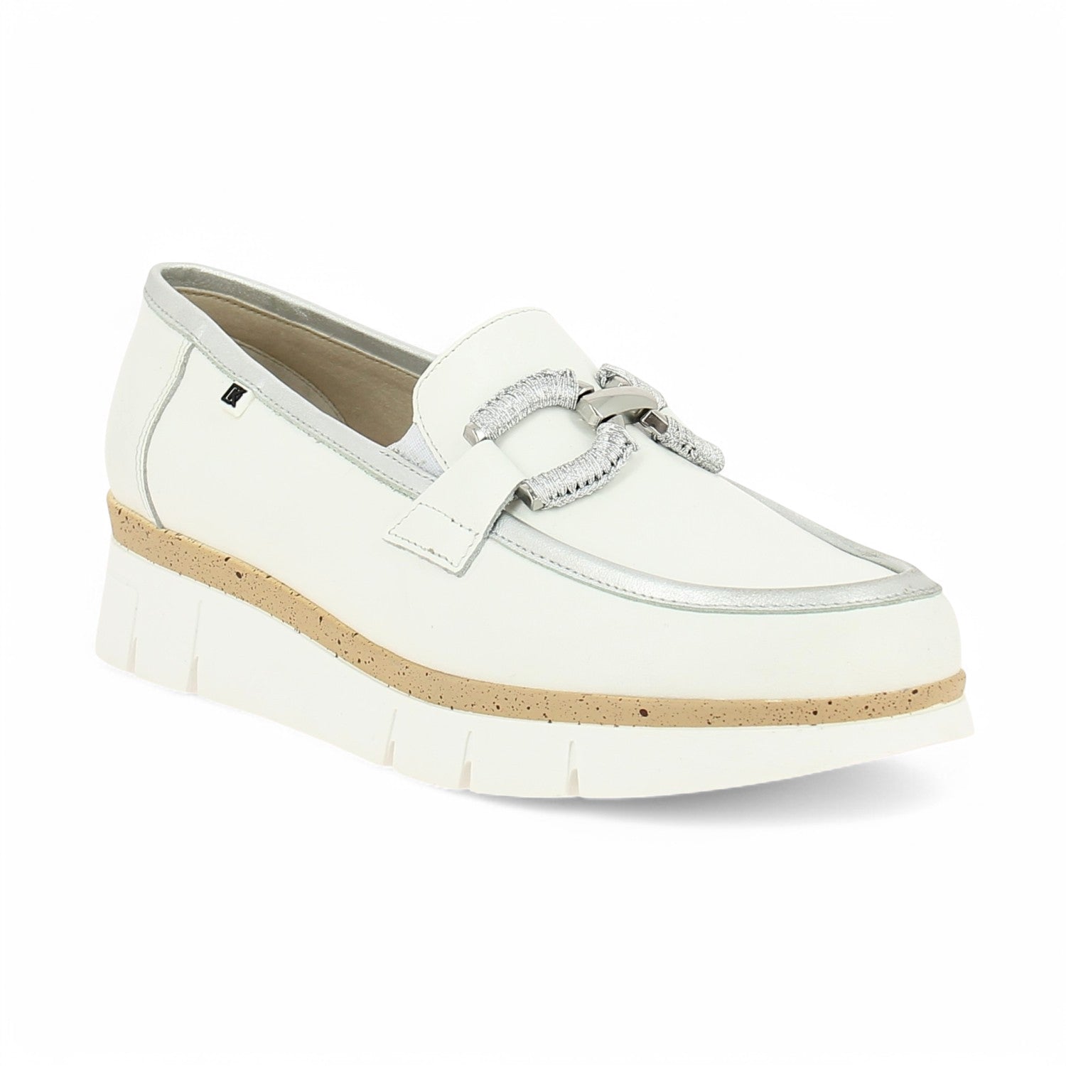 Mocassins Femme DORKING DOMAL Blanc