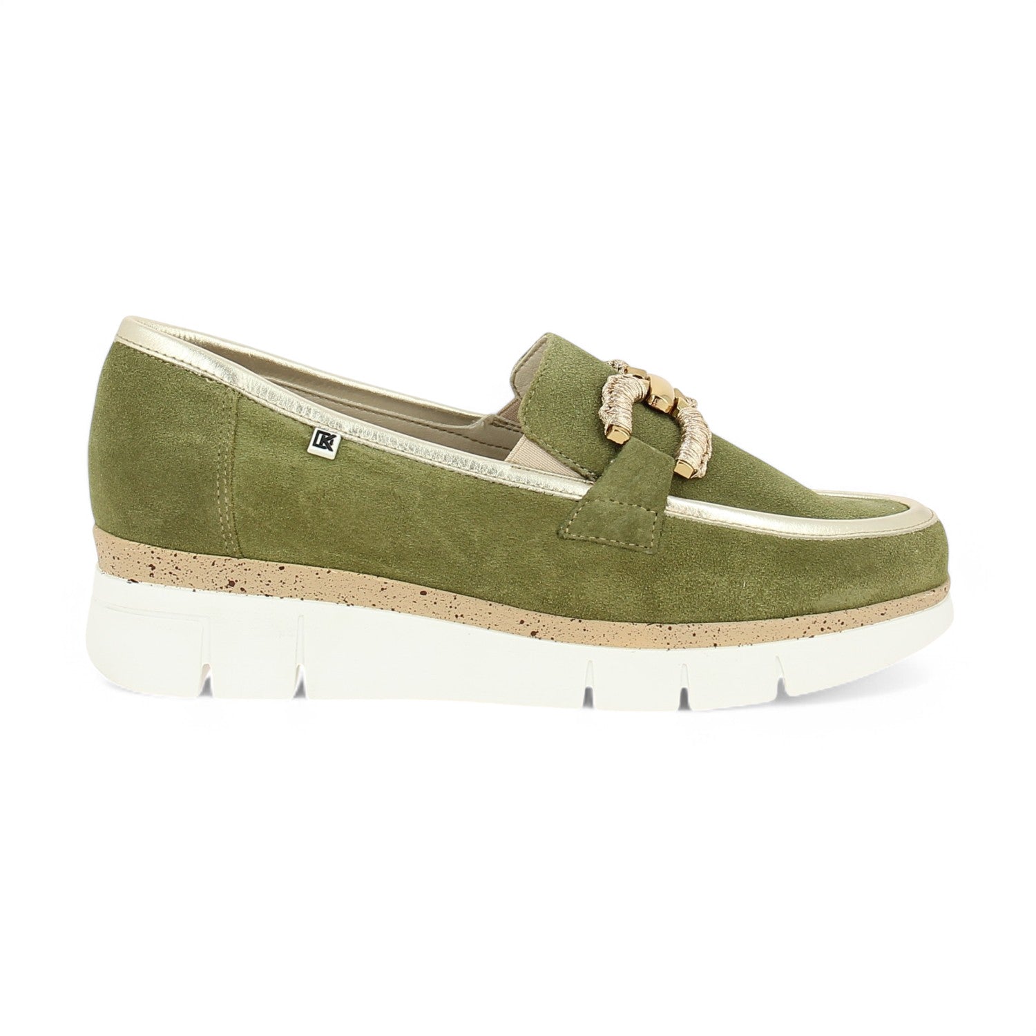 Mocassins Femme FLUCHOS DOMAL Kaki