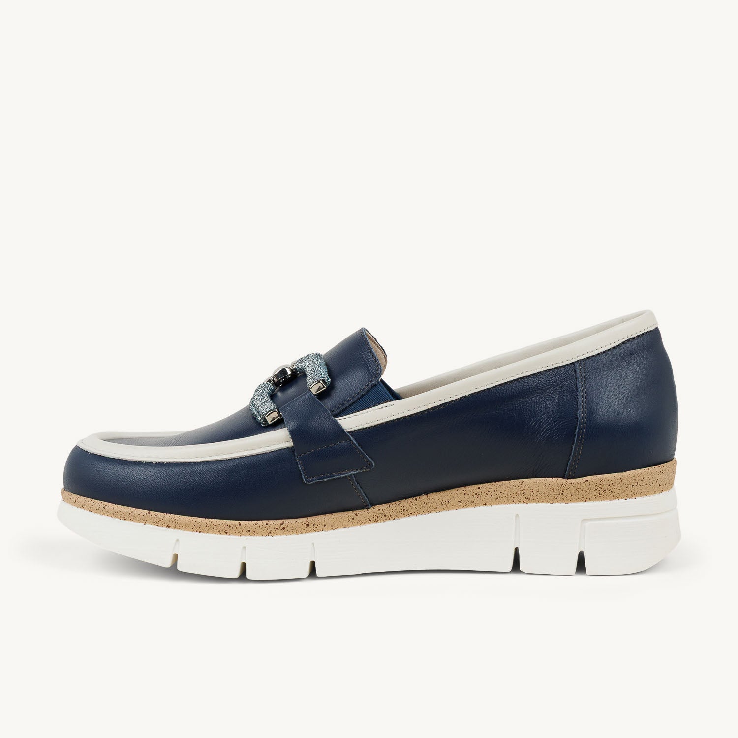 Mocassins Femme FLUCHOS DOMAL Bleu