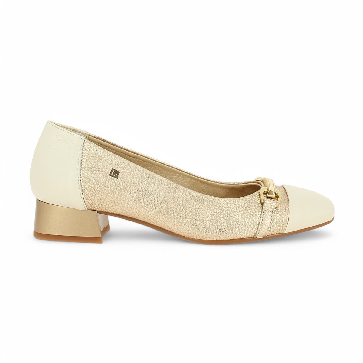 Ballerines et babies Femme DORKING DOILY Or/Bronze
