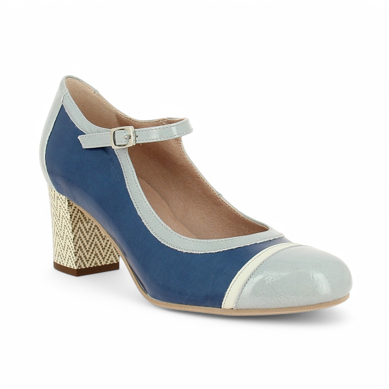 Ballerines et babies Femme DORKING DOPAZY Bleu