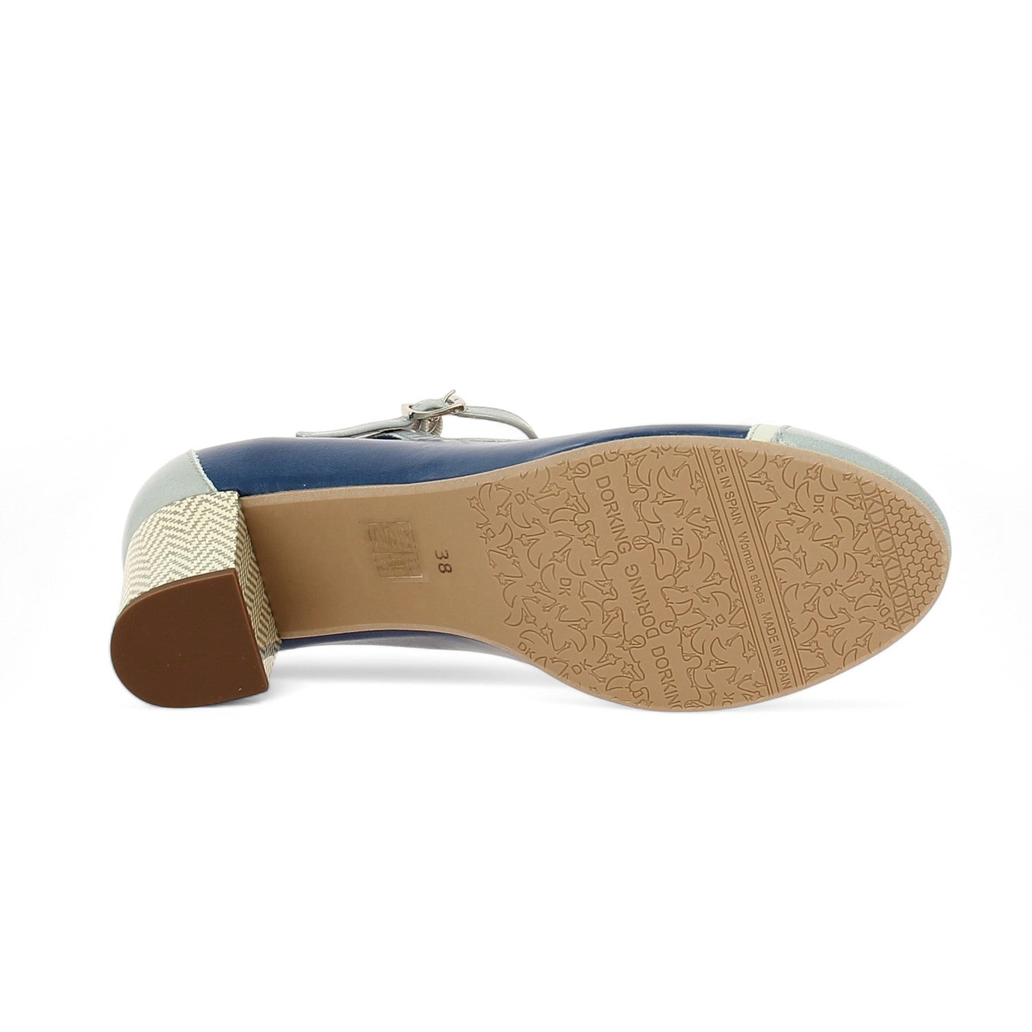Ballerines et babies Femme DORKING DOPAZY Bleu