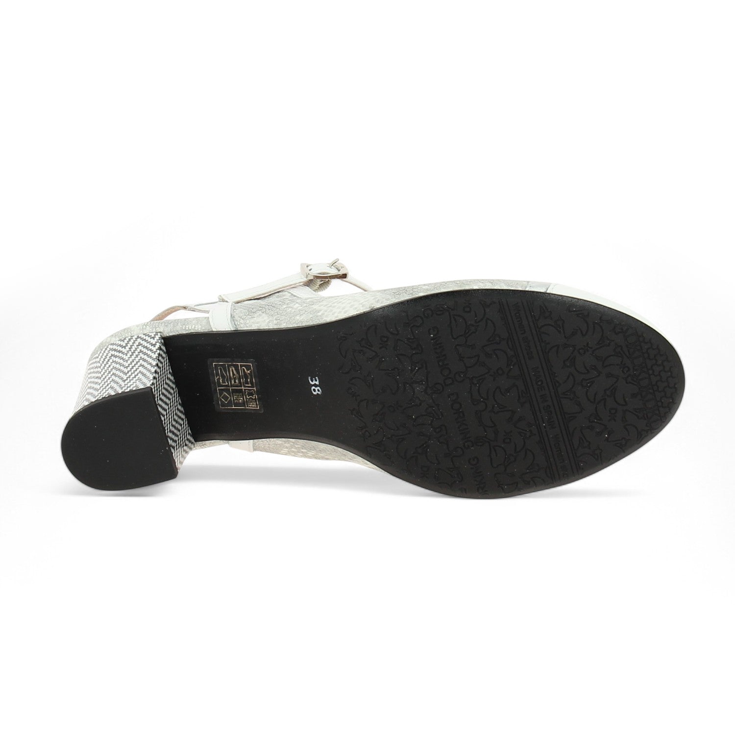 Ballerines et babies Femme DORKING DOMAZY Blanc