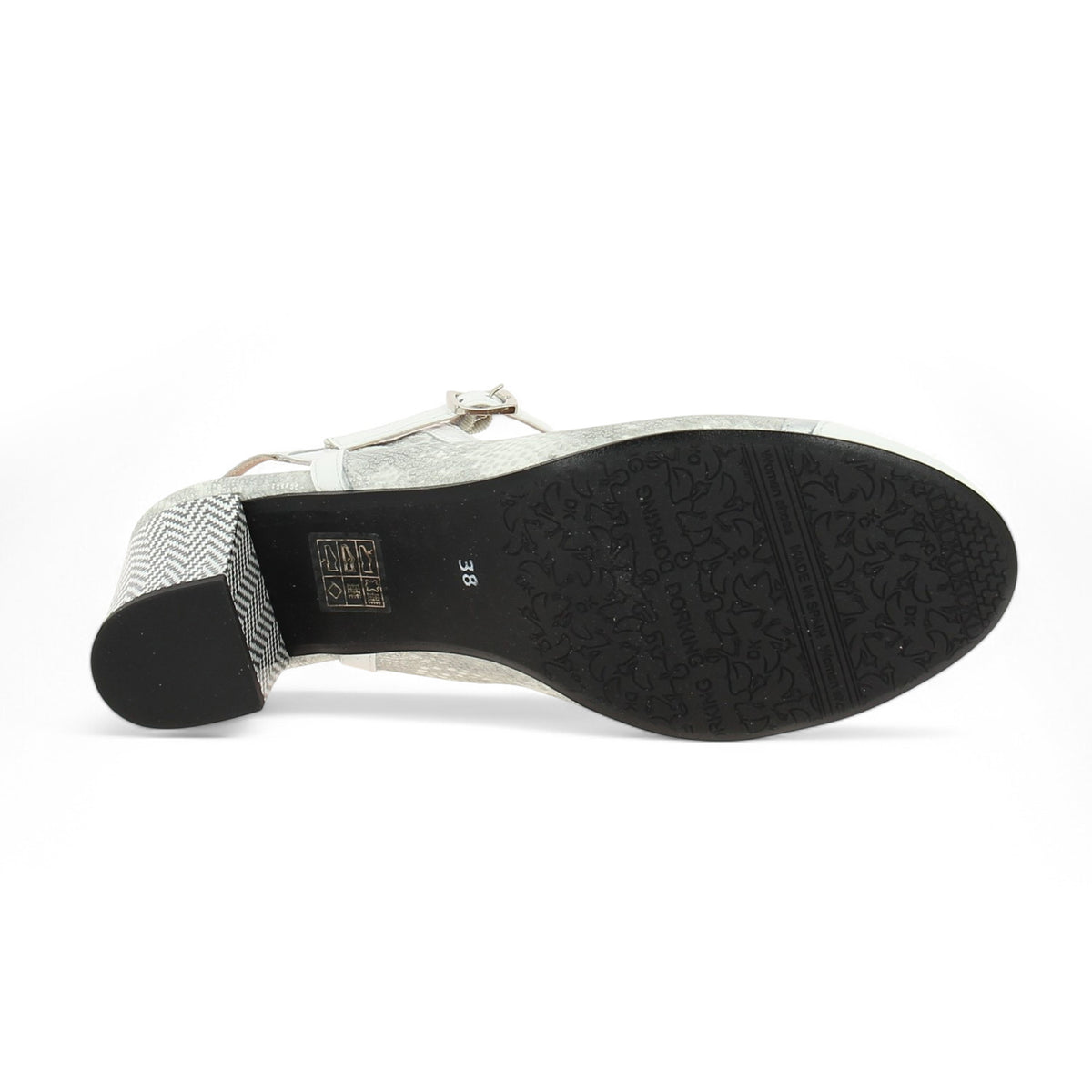 Ballerines et babies Femme DORKING DOMAZY Blanc