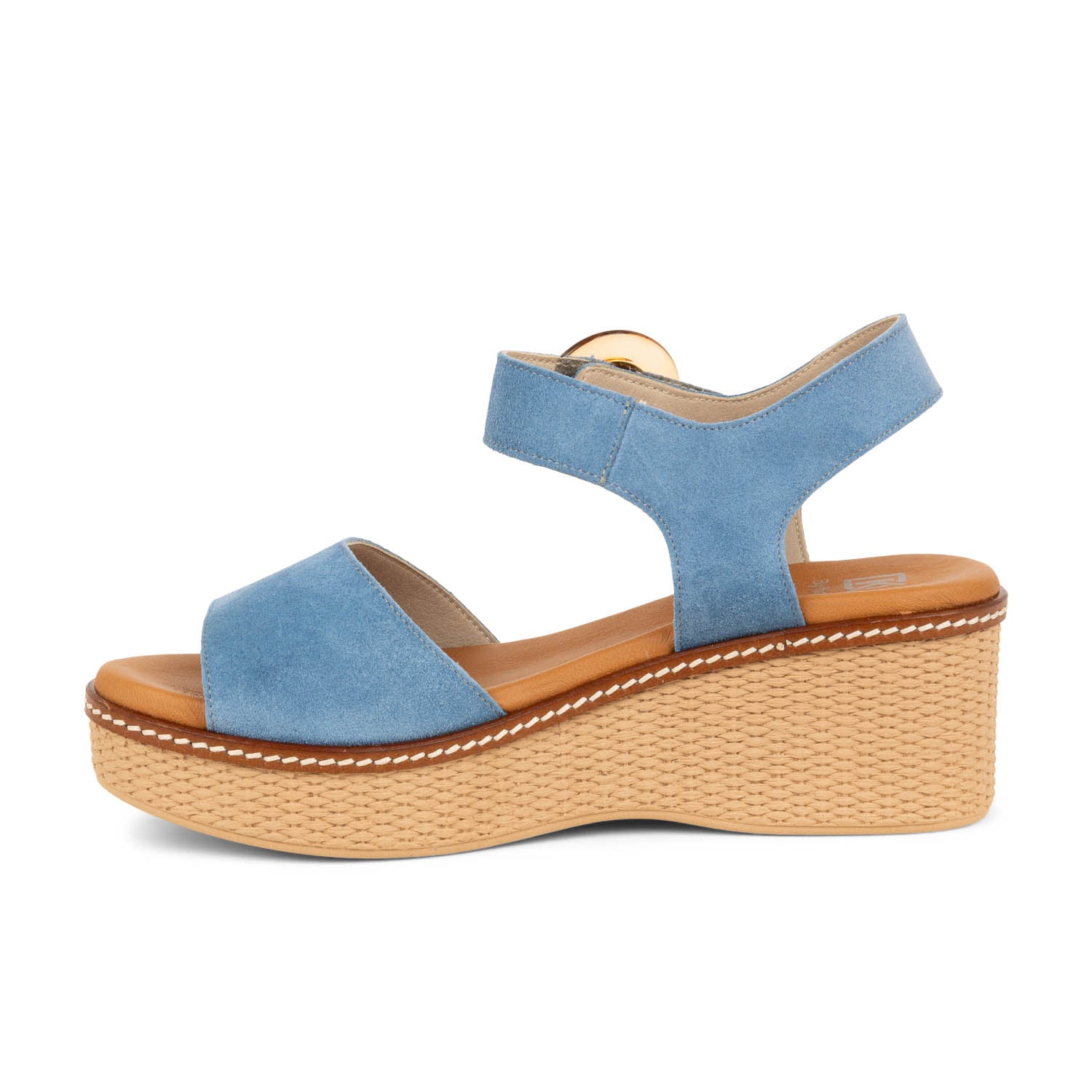 Sandales Femme DORKING DOMU Bleu