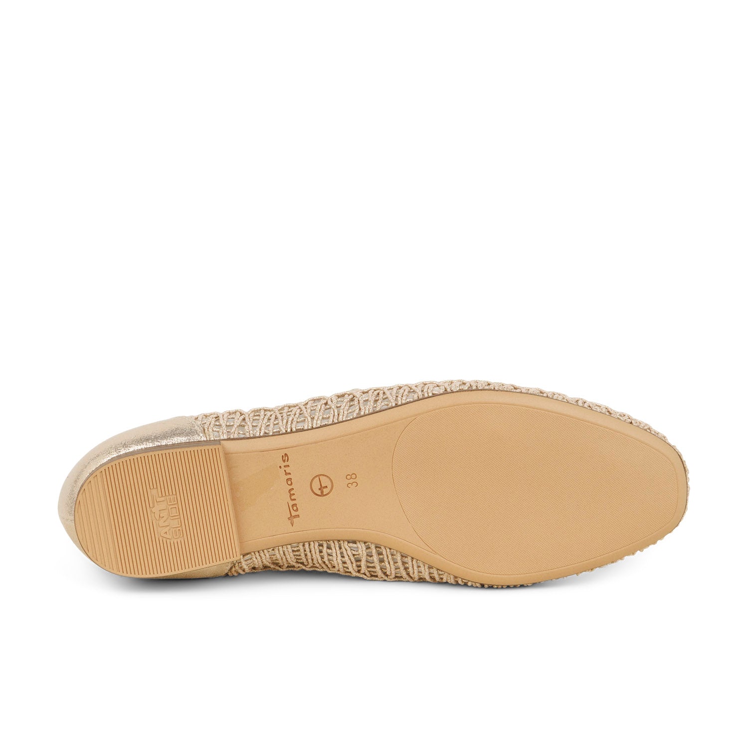Ballerines et babies Femme TAMARIS TALID Or/Bronze