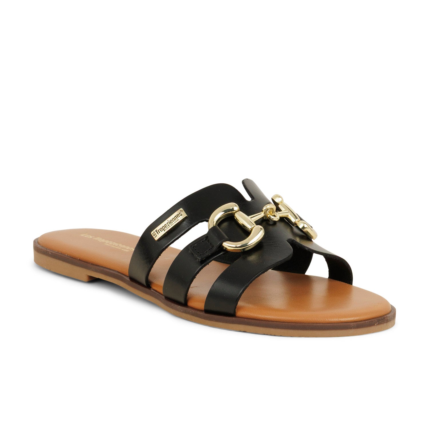 Mules Femme LES TROPEZIENNES HAMIA Noir