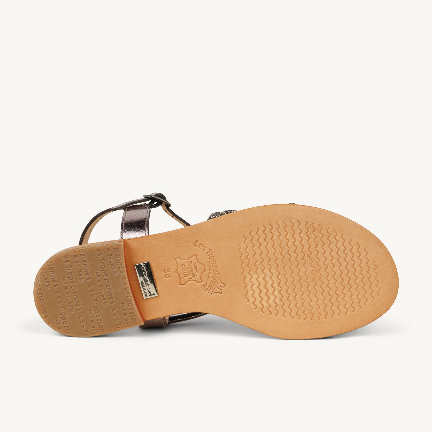 Sandales Femme LES TROPEZIENNES HOCTAVY Argent