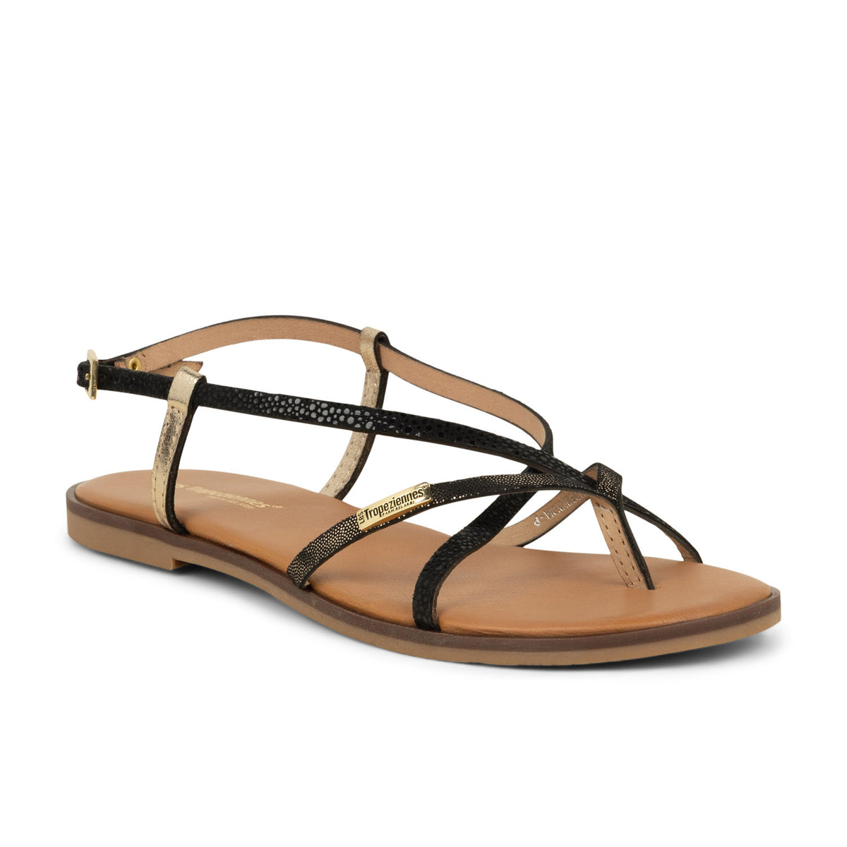 Sandales Femme LES TROPEZIENNES MONAGUM Noir