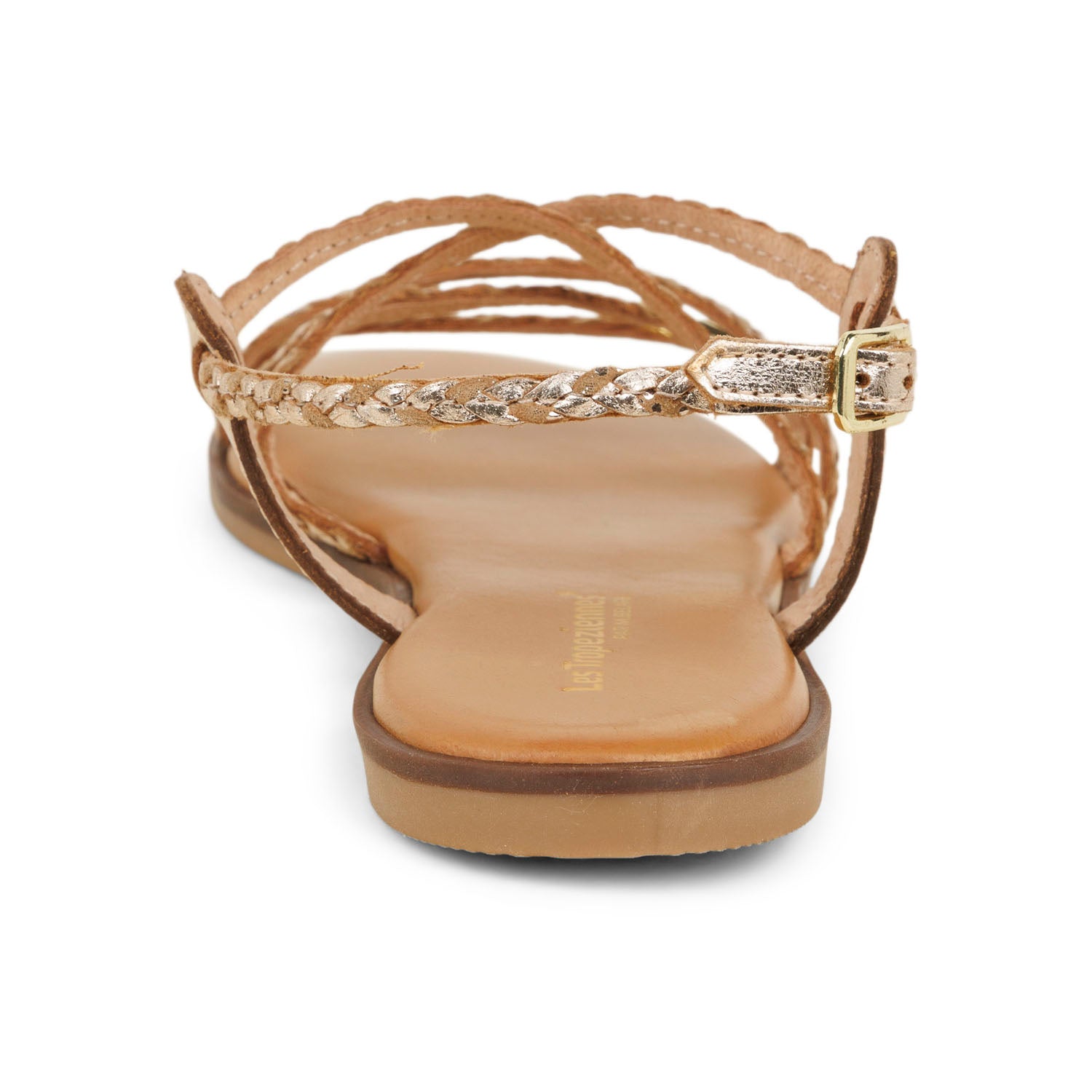 Sandales Femme LES TROPEZIENNES HALFI Or/Bronze